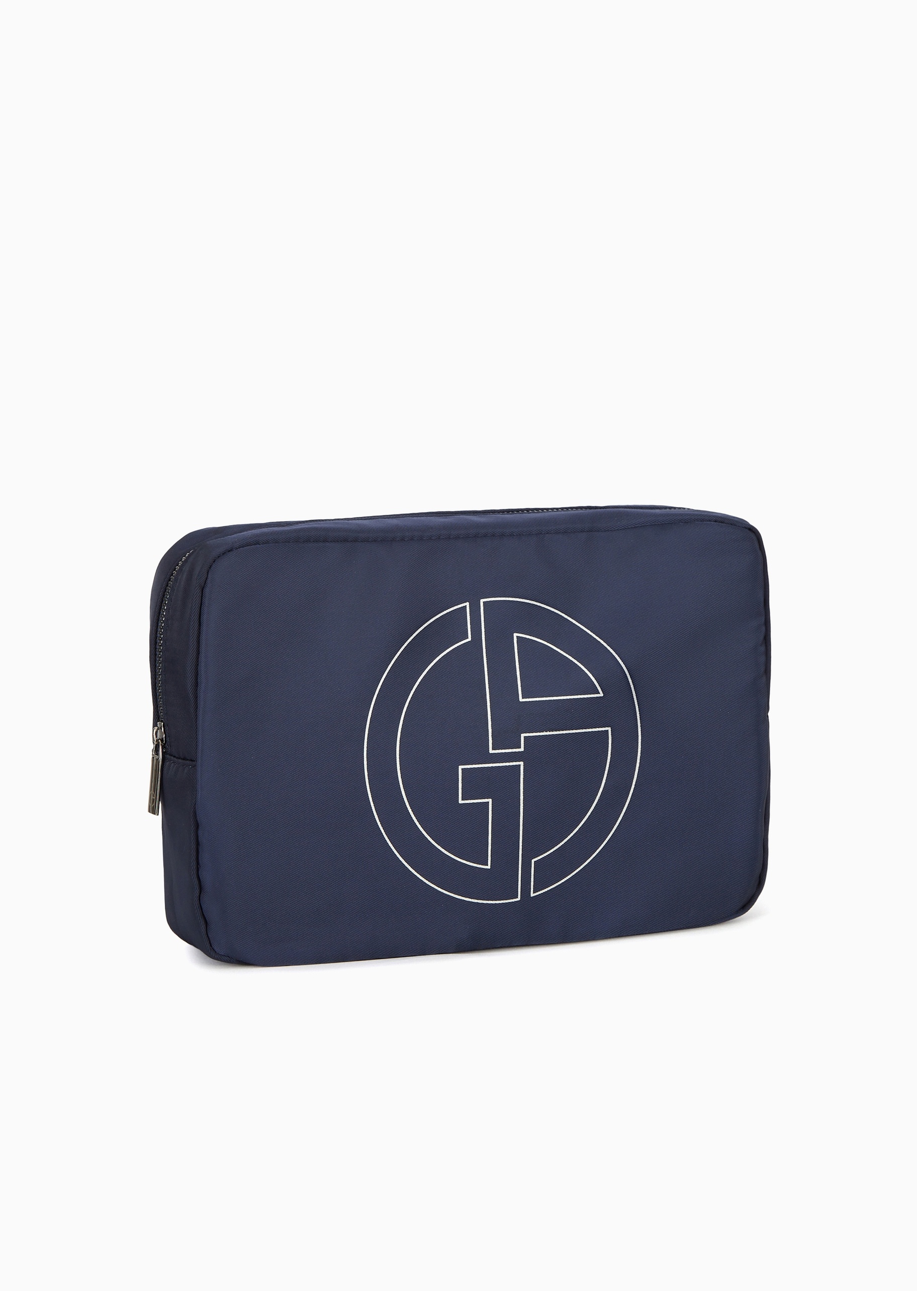 Giorgio Armani 男士合身系带腰短款通体提花沙滩裤