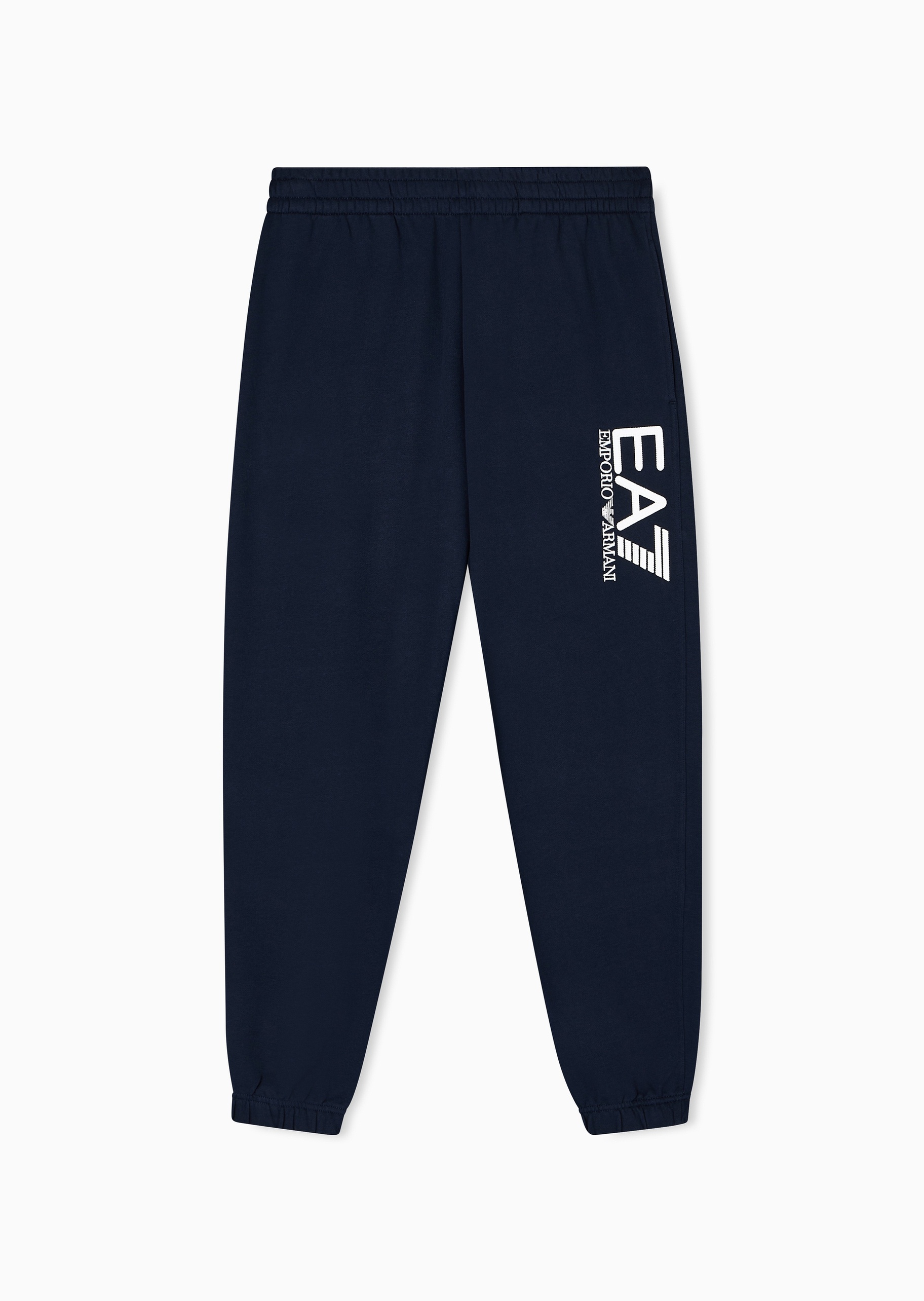 EA7 男士宽松束脚加绒户外健身训练运动卫裤