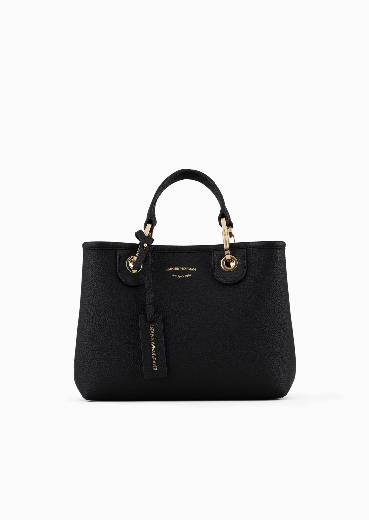 Emporio Armani 女士小号磁扣子母包手提斜挎托特包