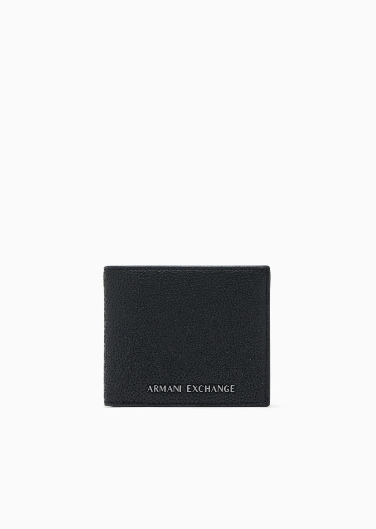 ARMANI EXCHANGE 男士对折短款多卡位商务休闲手拿钱包
