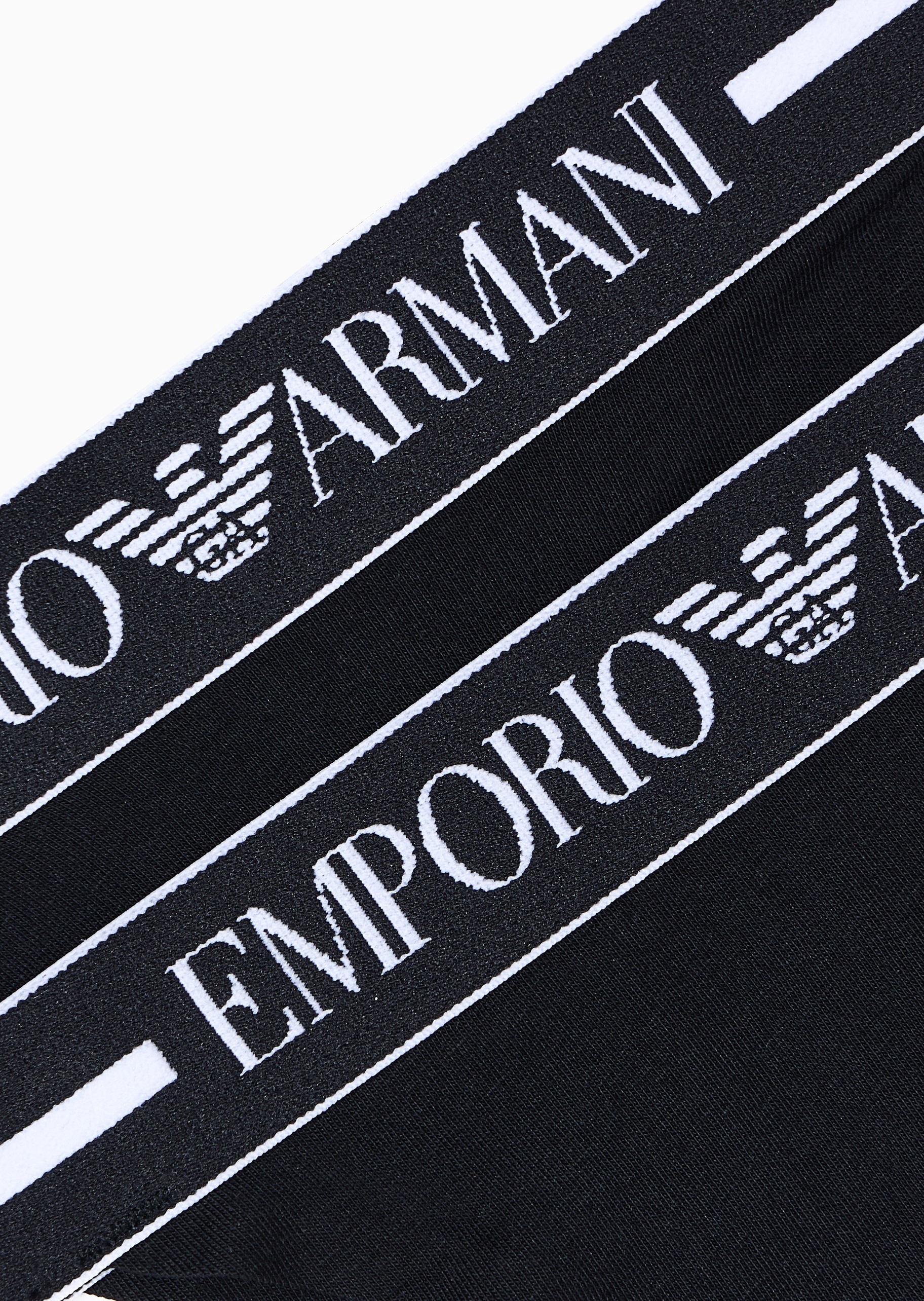 Emporio Armani 女士纯棉T型三角两条装性感内裤套装