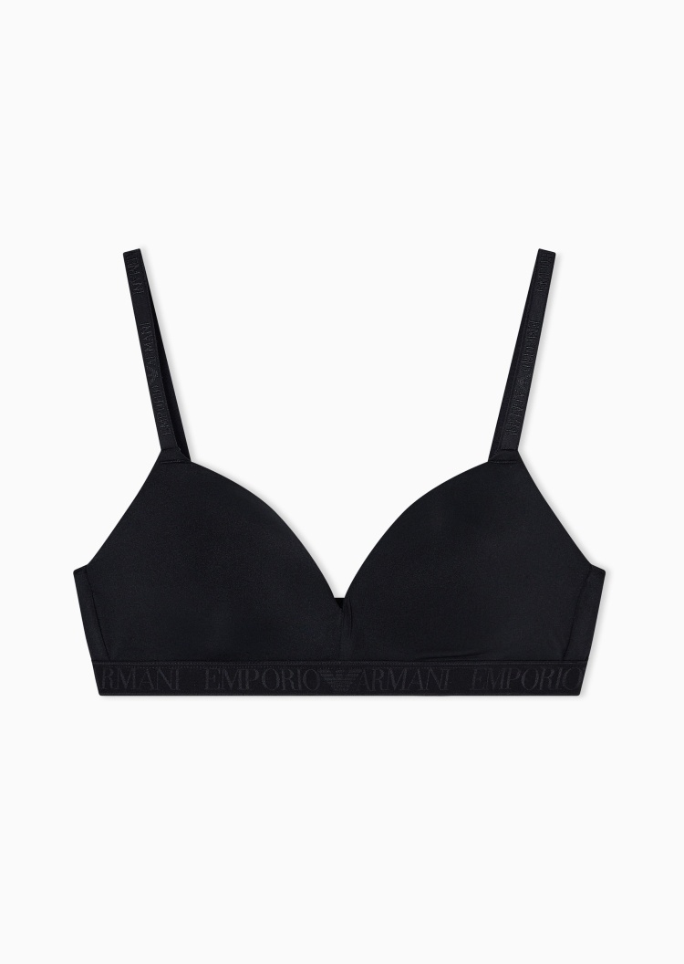 Emporio Armani 女士三角杯细肩带薄款无钢圈内衣文胸