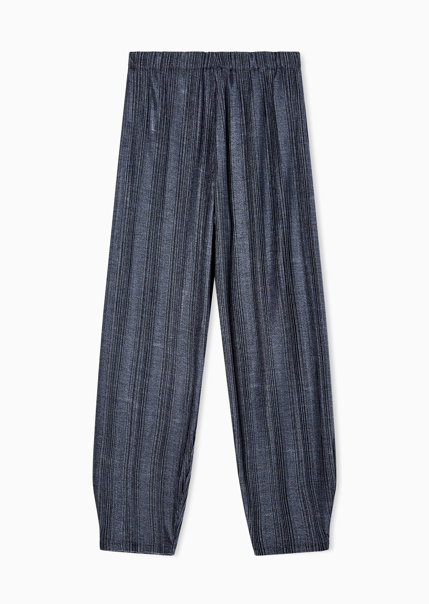 Giorgio Armani 女士宽松长裤条纹时尚简约休闲裤