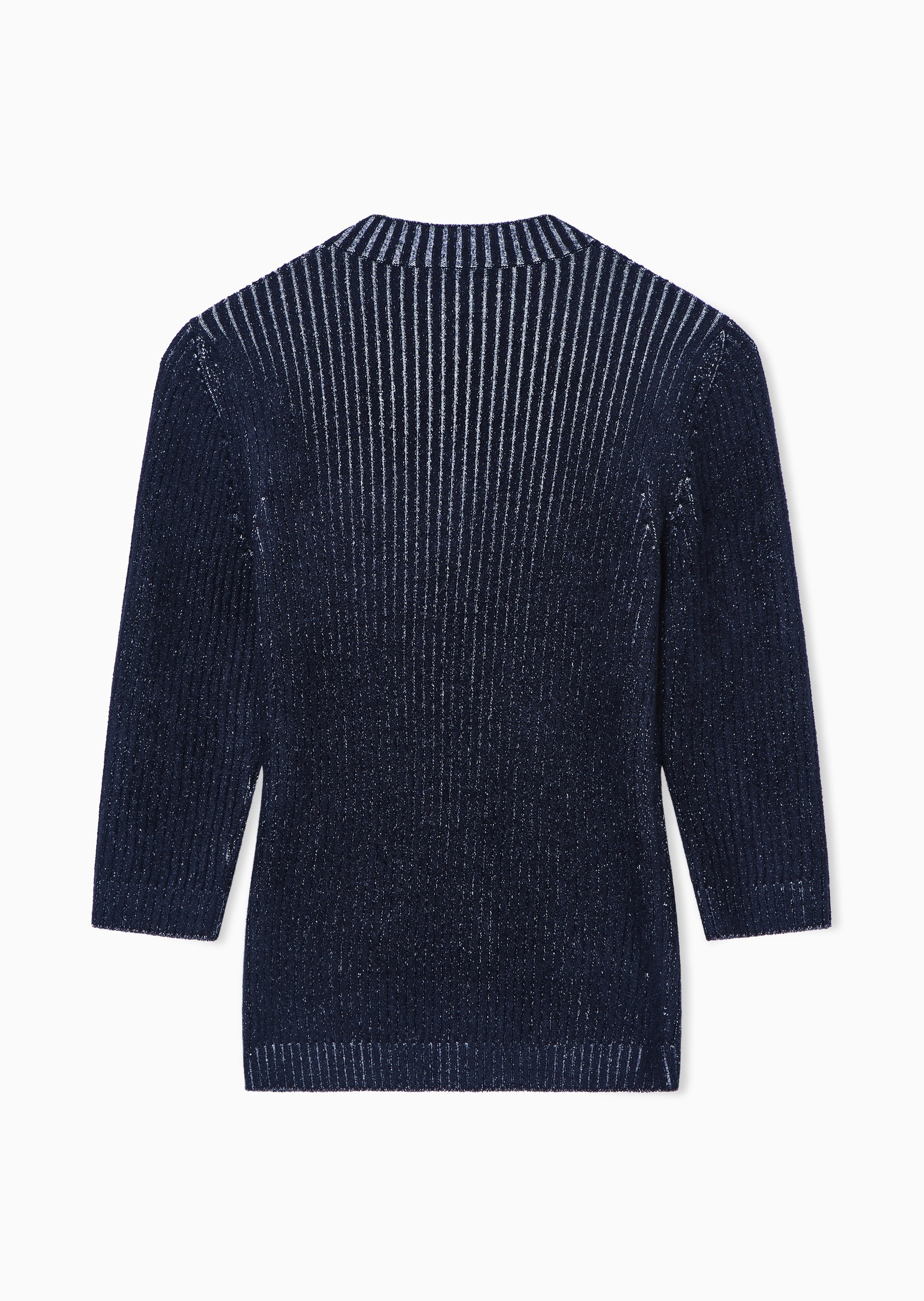 Giorgio Armani 女士V领学院风商务休闲套头针织毛衣