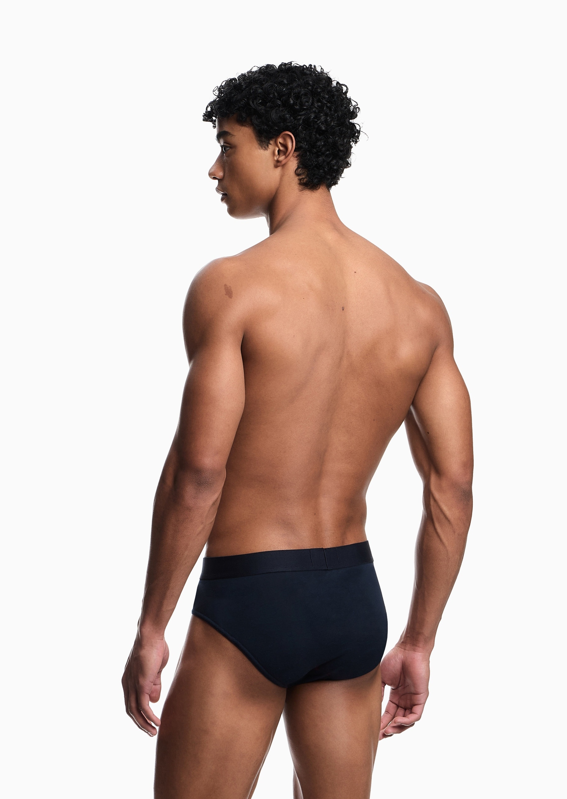 Emporio Armani 男士中筒袜子三角内裤格纹礼物轻奢家居套装