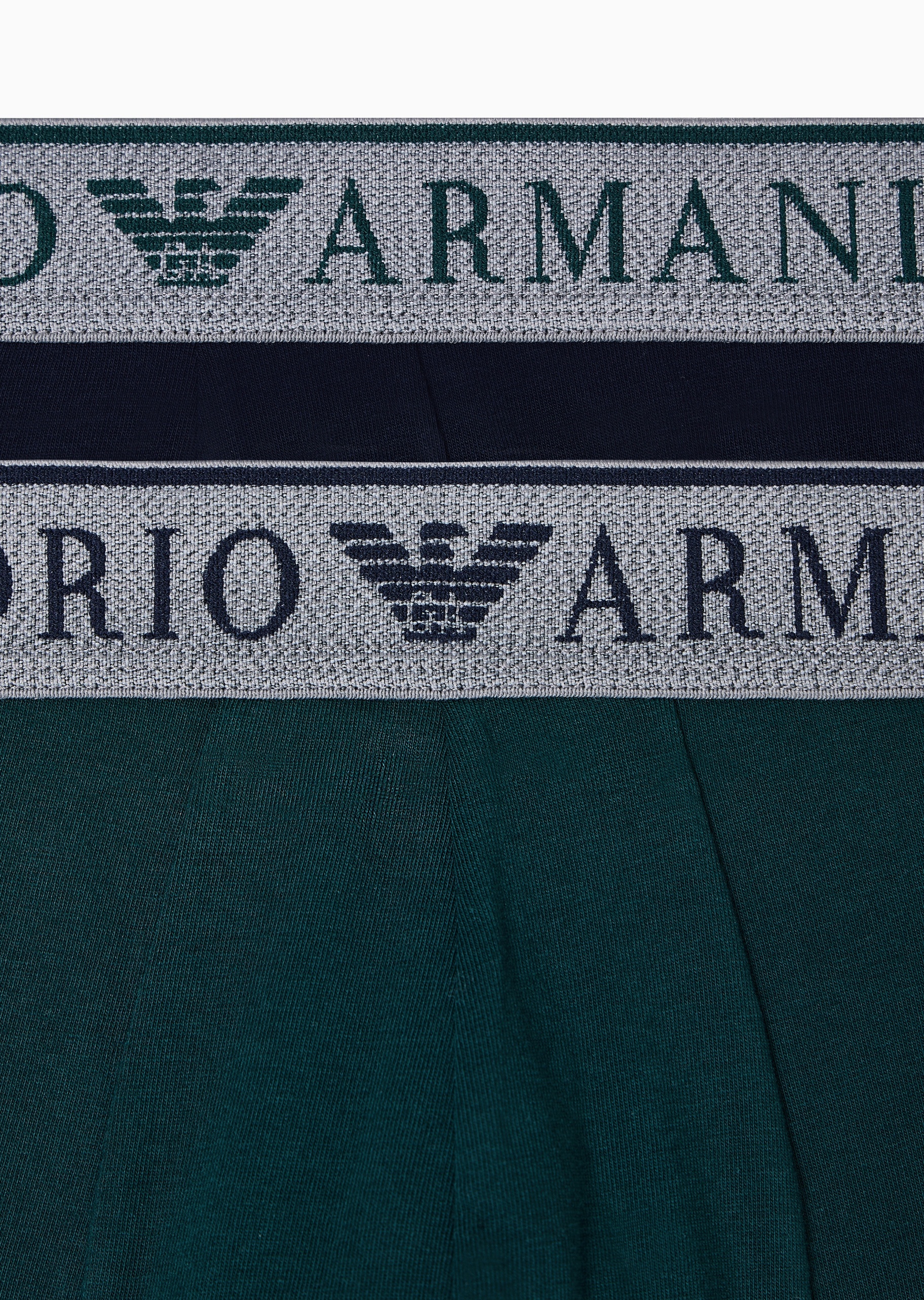 Emporio Armani 男士纯棉弹力平角两条装内裤套装