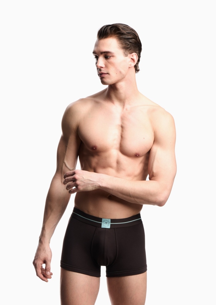 Emporio Armani 男士两条装纯棉平角内裤轻奢礼物