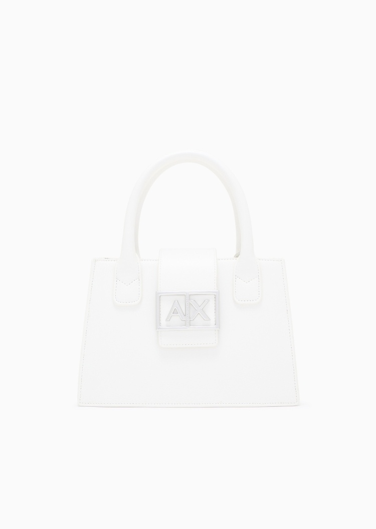 ARMANI EXCHANGE 女士梯形可拆肩带手提斜挎托特包