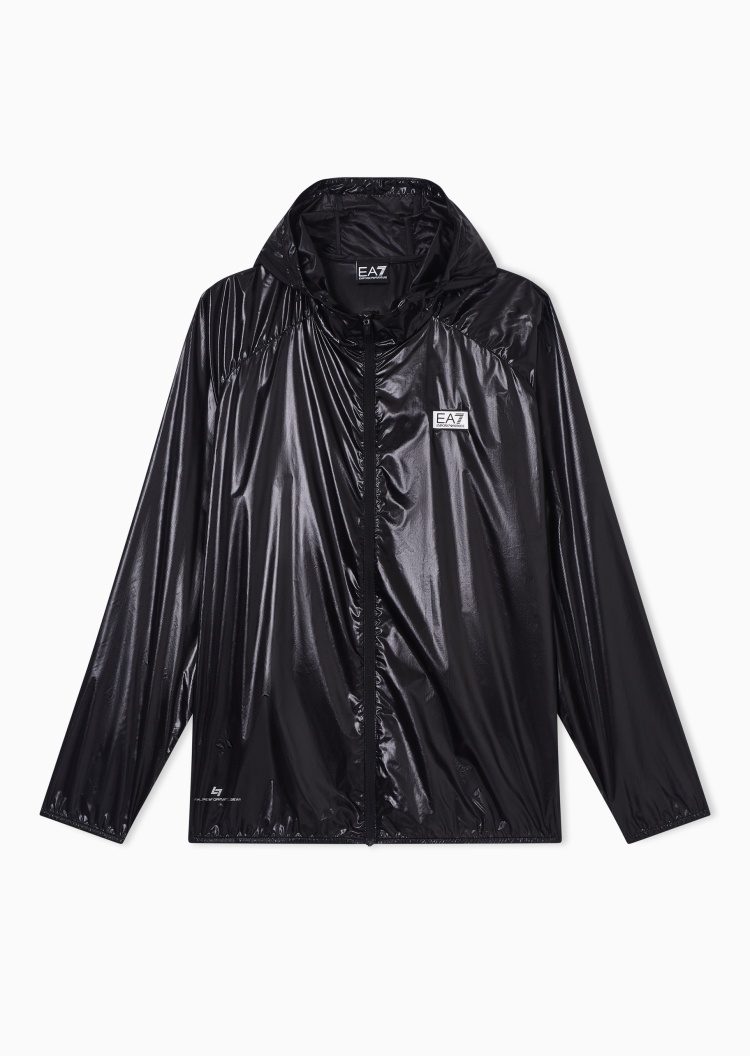 EA7 男士连帽风帽户外运动夹克外套