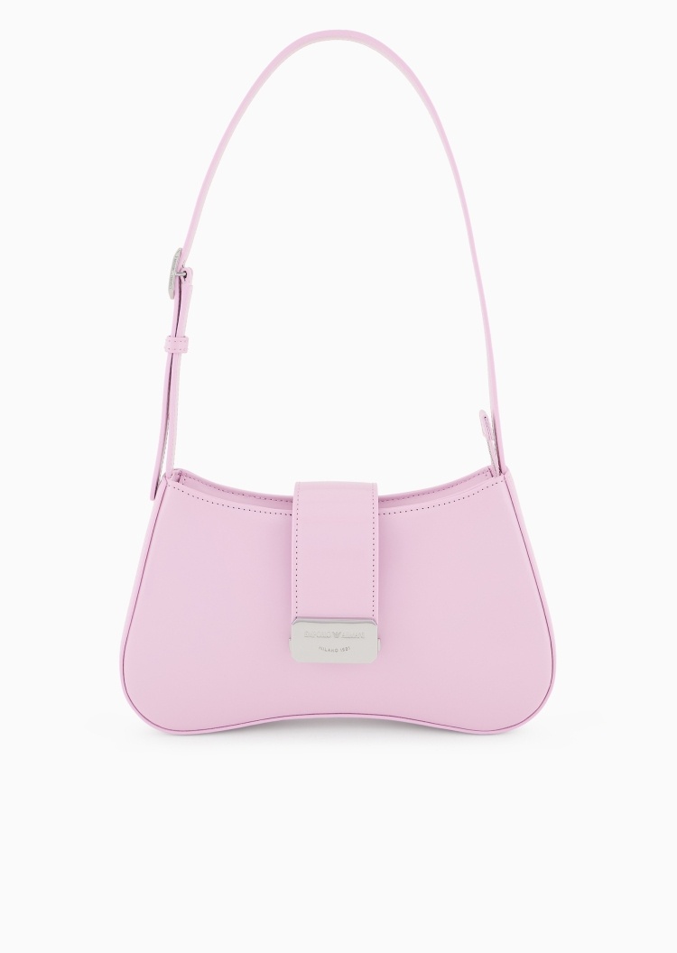Emporio Armani 女士Hobo可调节肩带手提单肩包