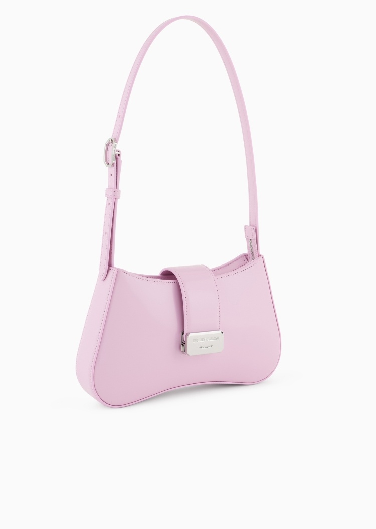 Emporio Armani 女士Hobo可调节肩带手提单肩包