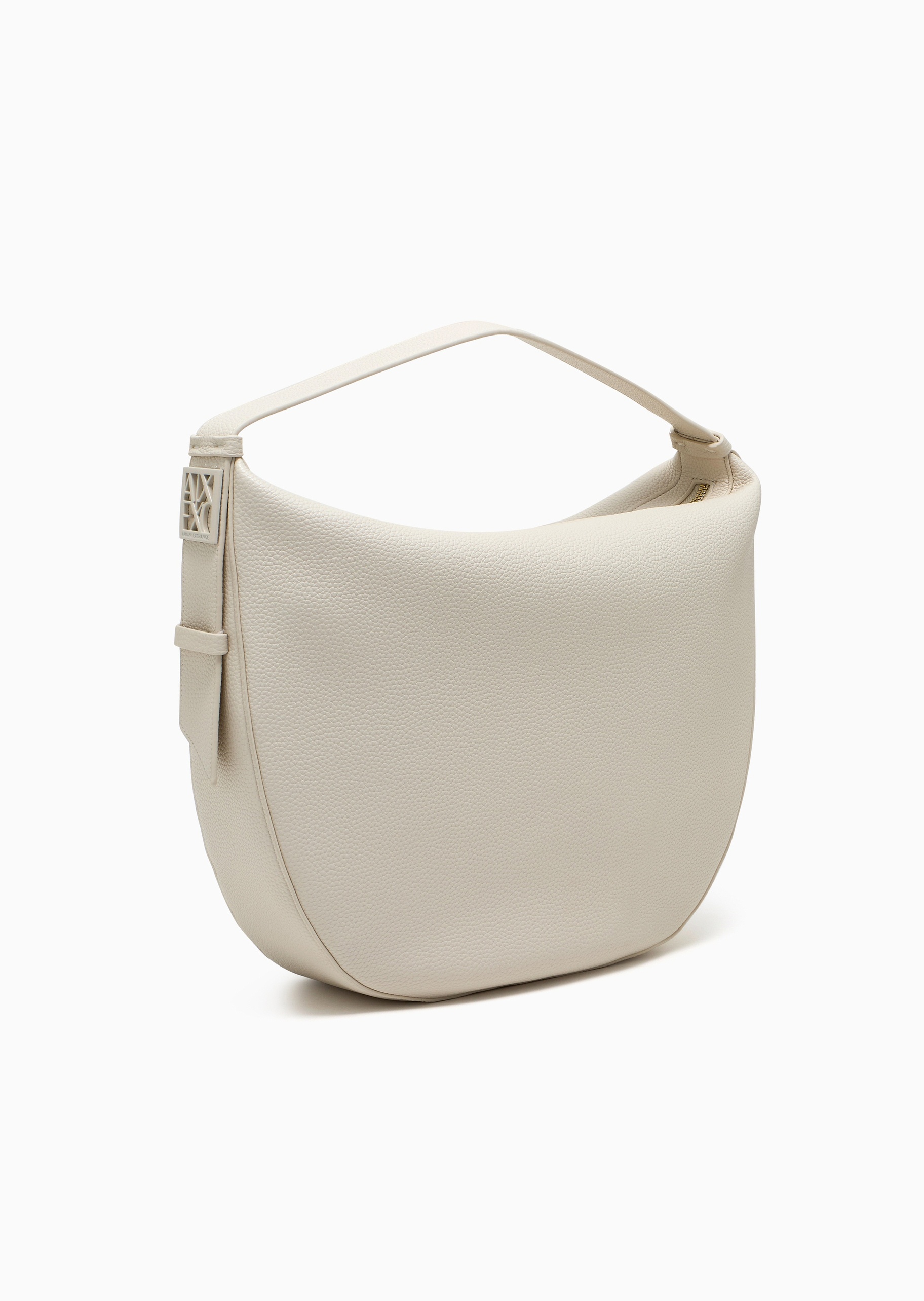 ARMANI EXCHANGE 女士商务休闲中号Hobo手提单肩月牙包