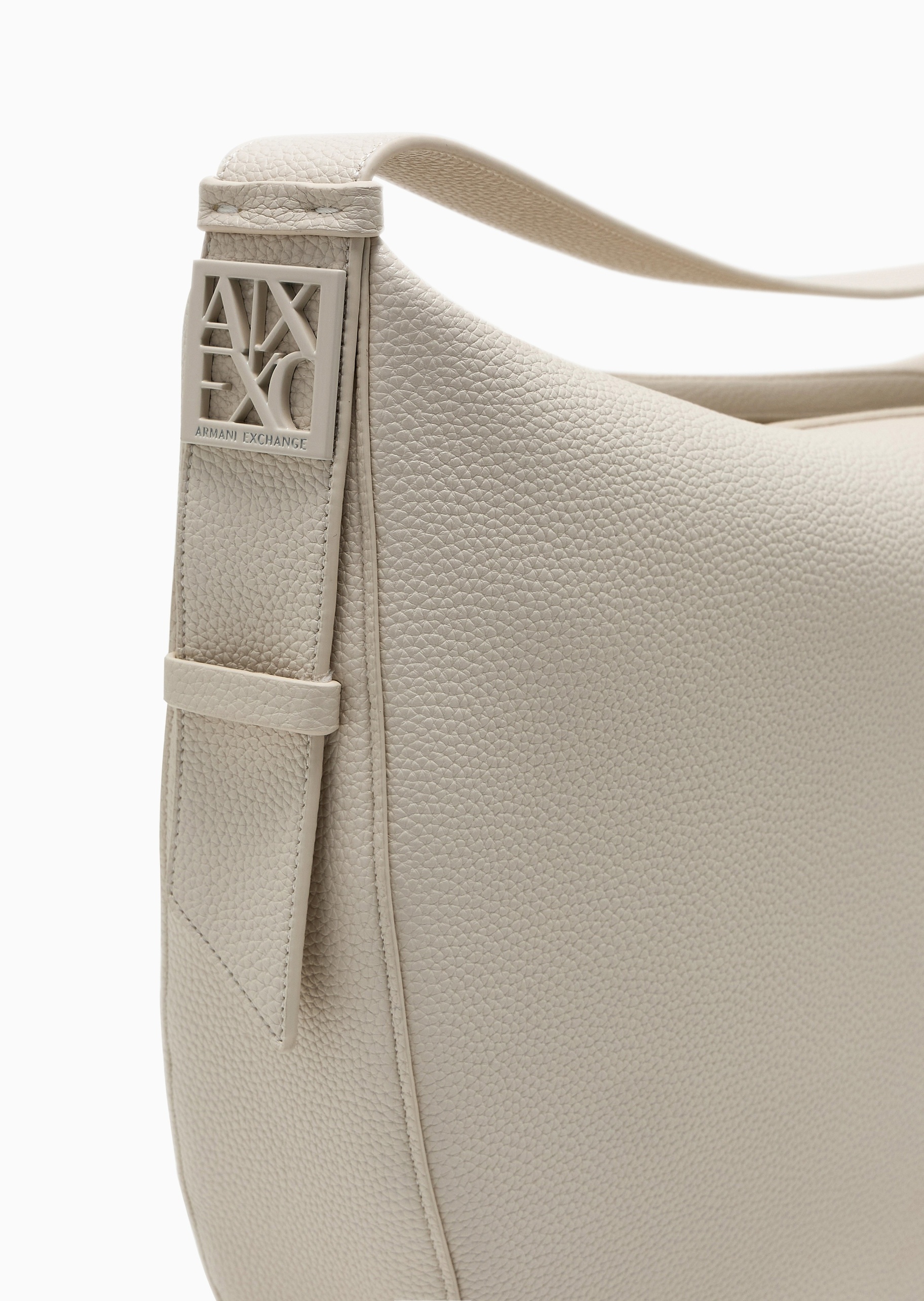 ARMANI EXCHANGE 女士商务休闲中号Hobo手提单肩月牙包