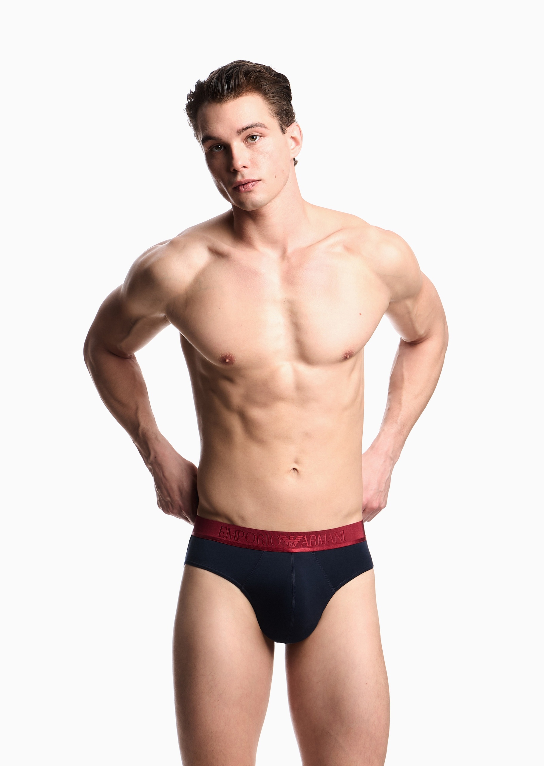 Emporio Armani 男士三条装性感三角内裤轻奢礼物