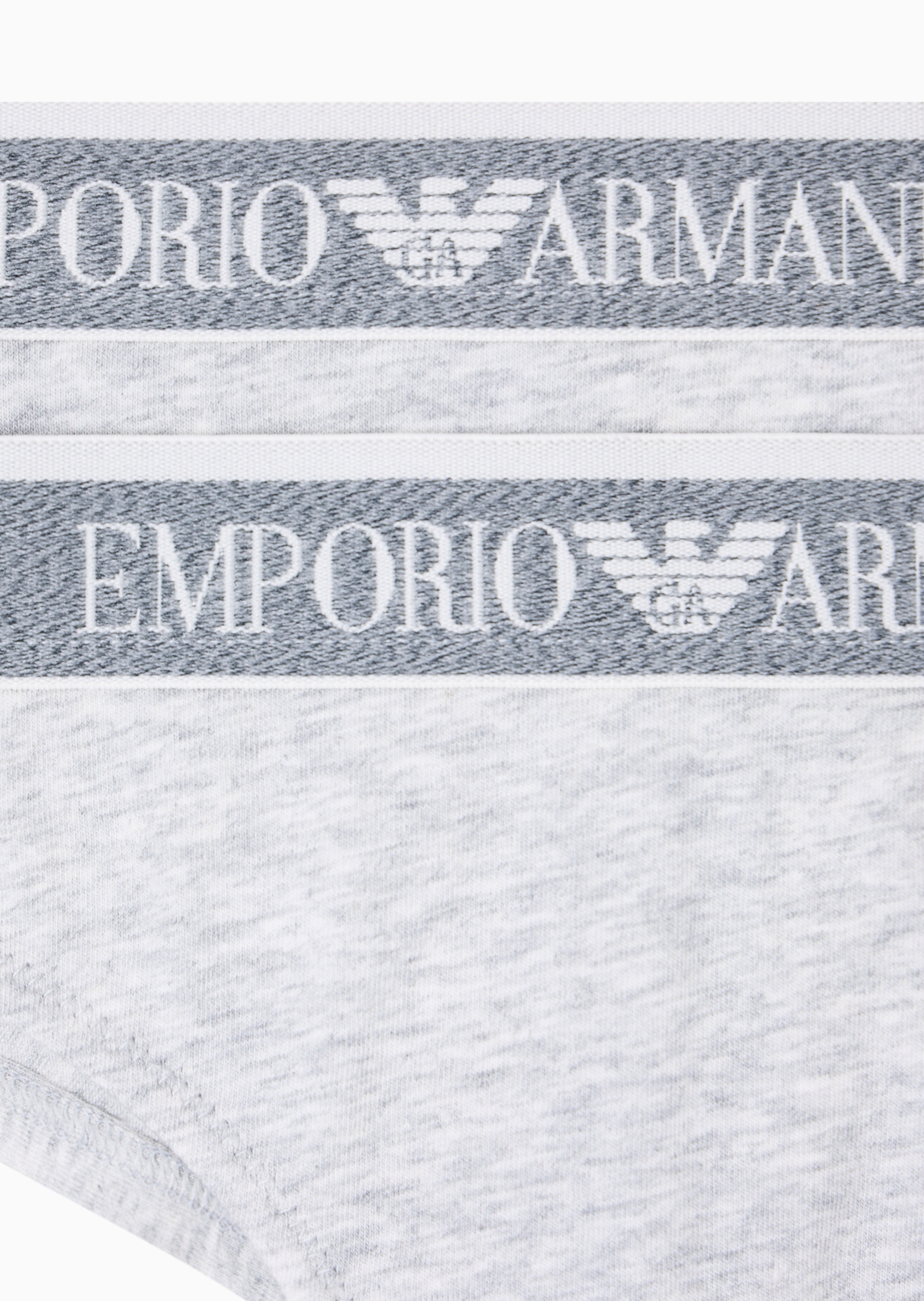 Emporio Armani 女士纯棉弹力T型三角两条装内裤套装