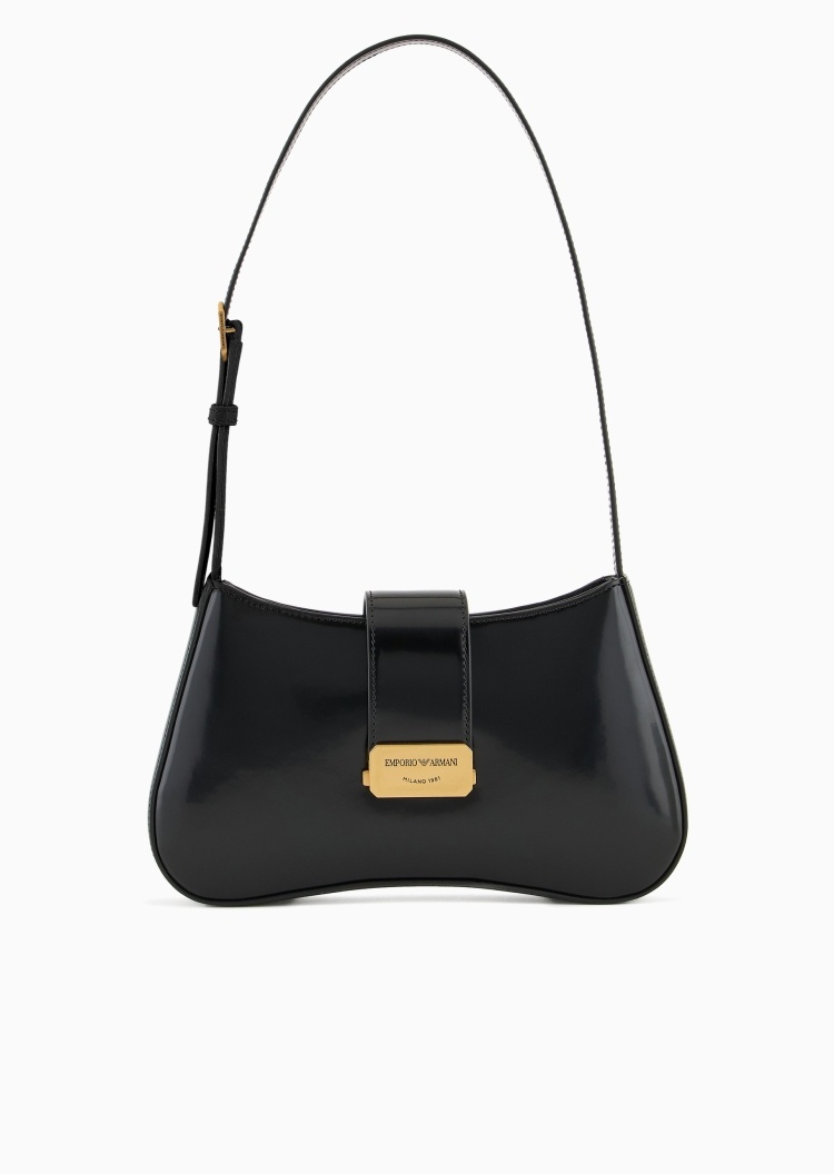 Emporio Armani 女士Hobo可调节肩带手提单肩包