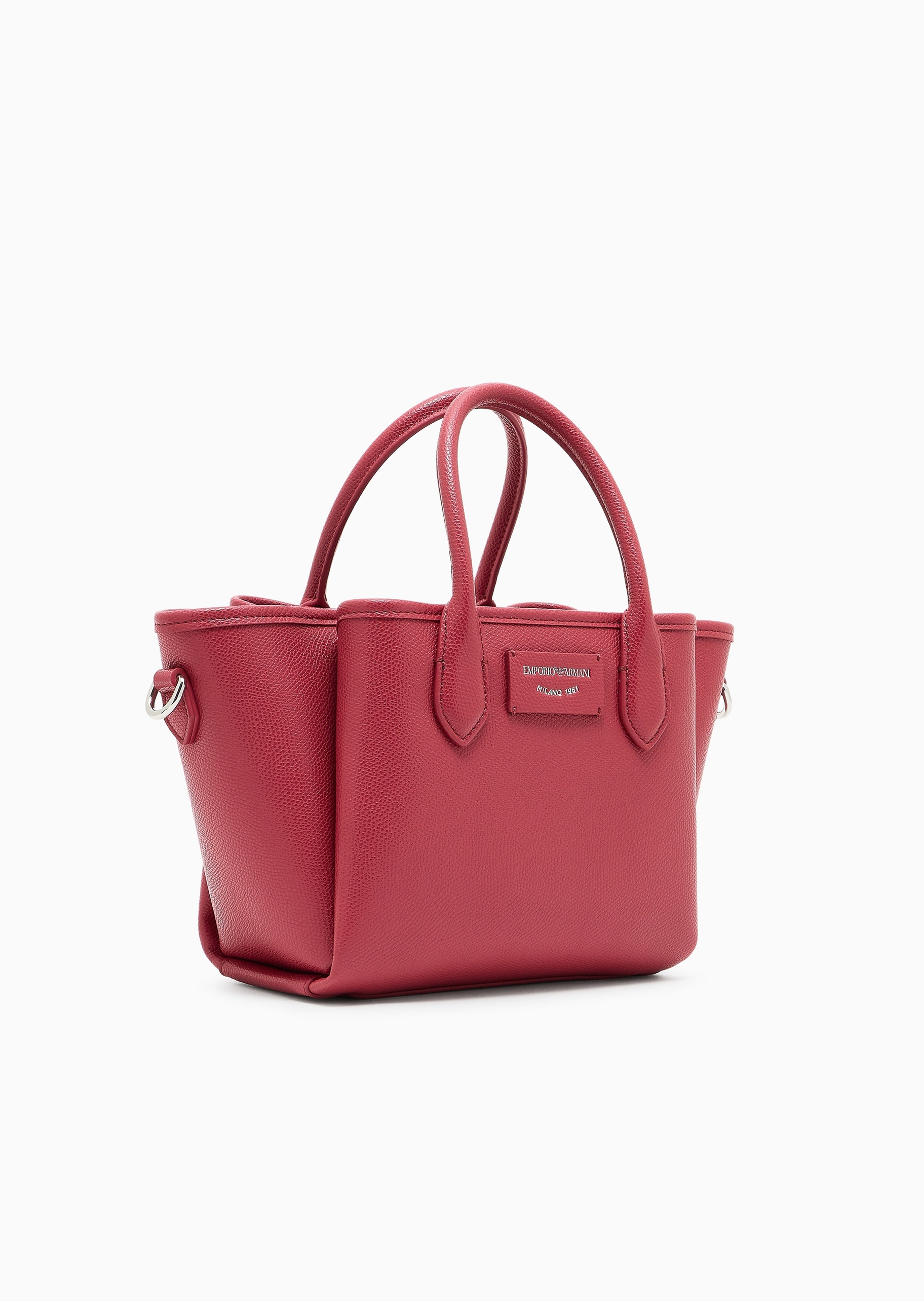 Emporio Armani 女士小号磁扣可拆肩带手提斜挎单肩托特包