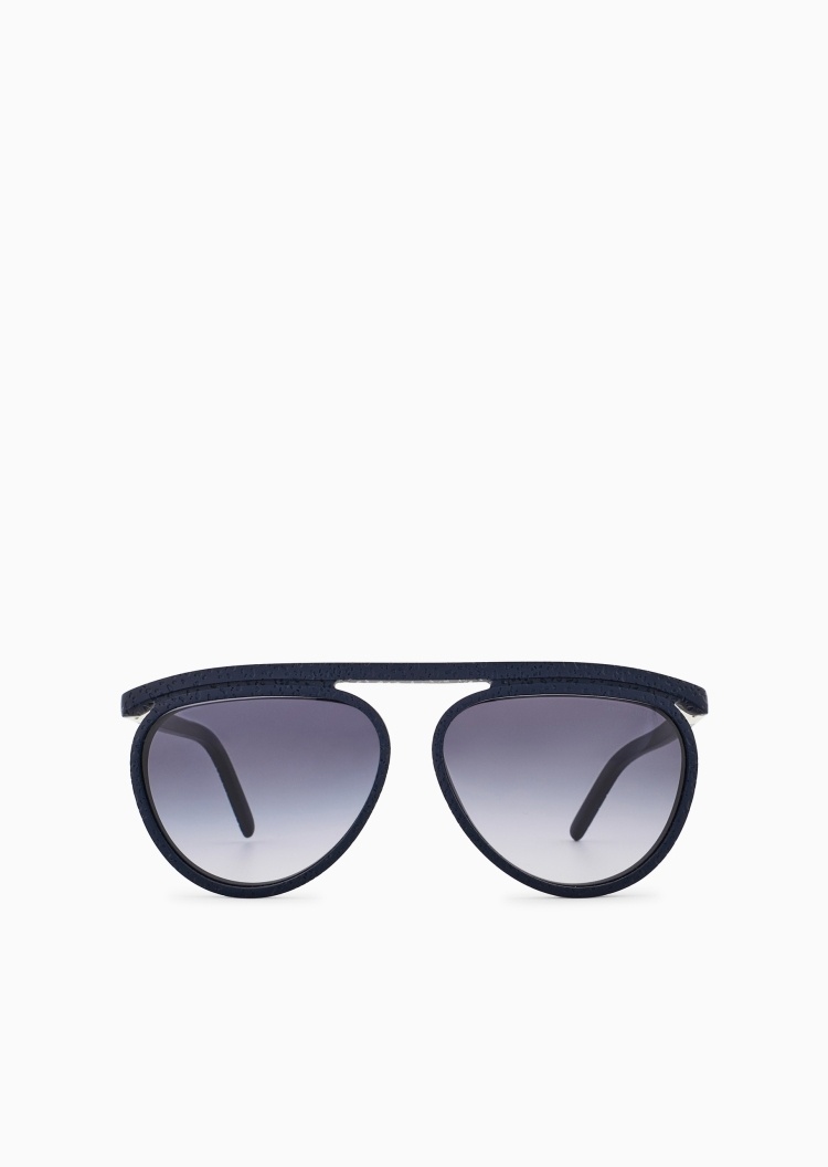 Giorgio Armani 女士复古时尚潮流飞行员太阳眼镜