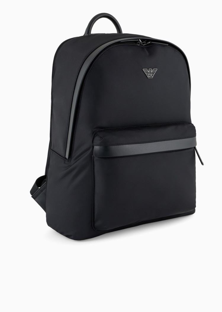 Emporio Armani 男士商务休闲通勤大容量双肩公文包