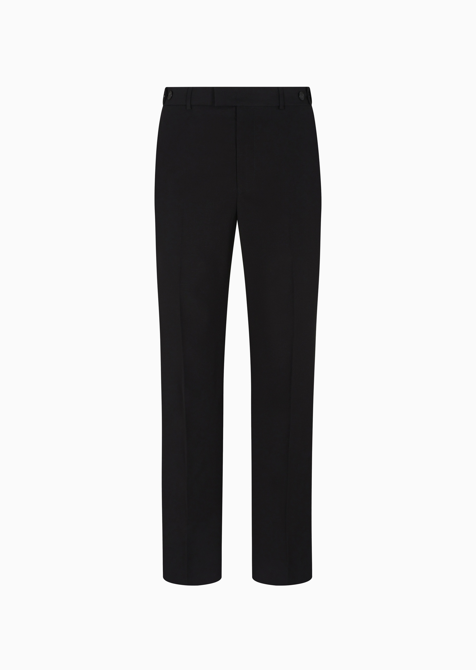 Emporio Armani 男士直筒商务休闲老钱风羊毛西装裤