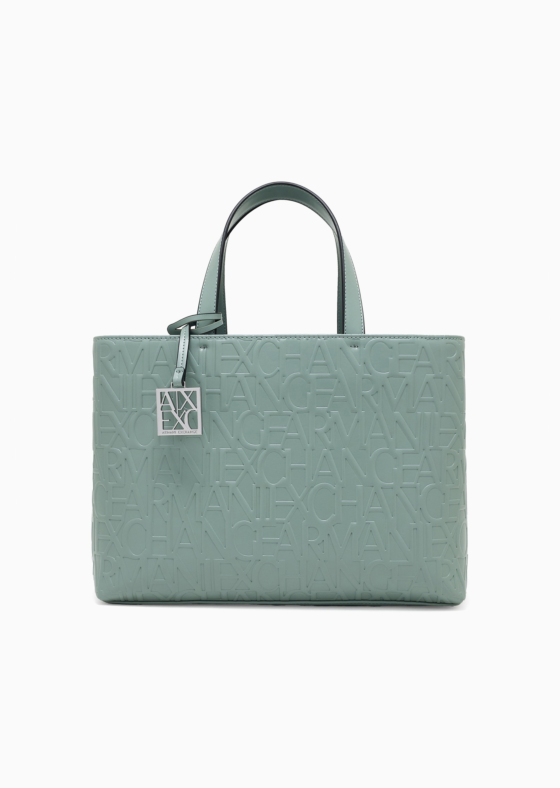 ARMANI EXCHANGE 女士磁扣可调节肩带手提斜挎托特包
