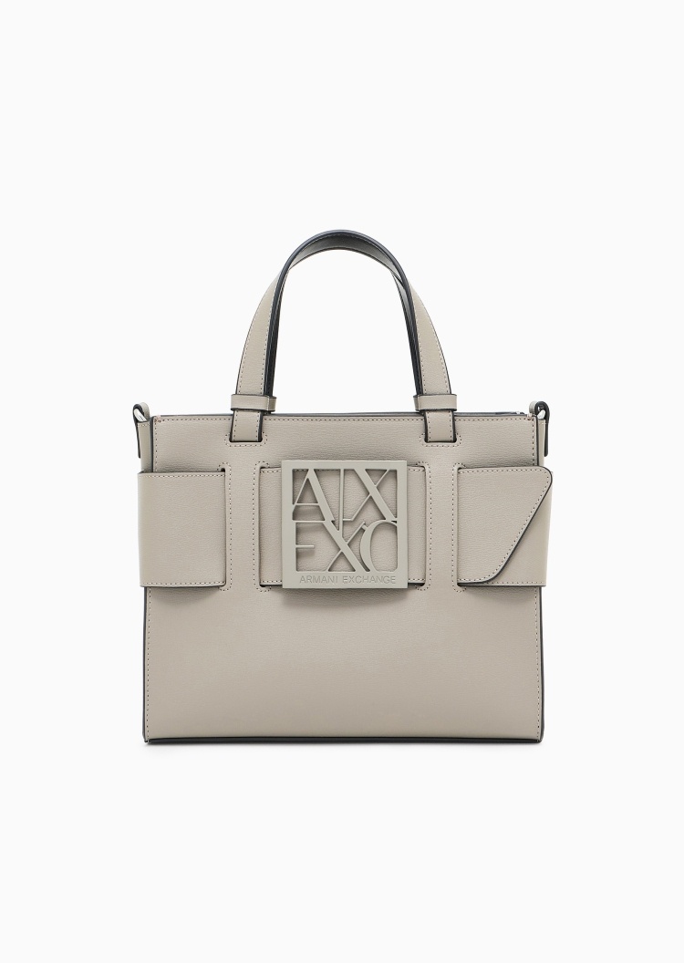 ARMANI EXCHANGE 女士商务通勤小号单肩手提斜挎托特包