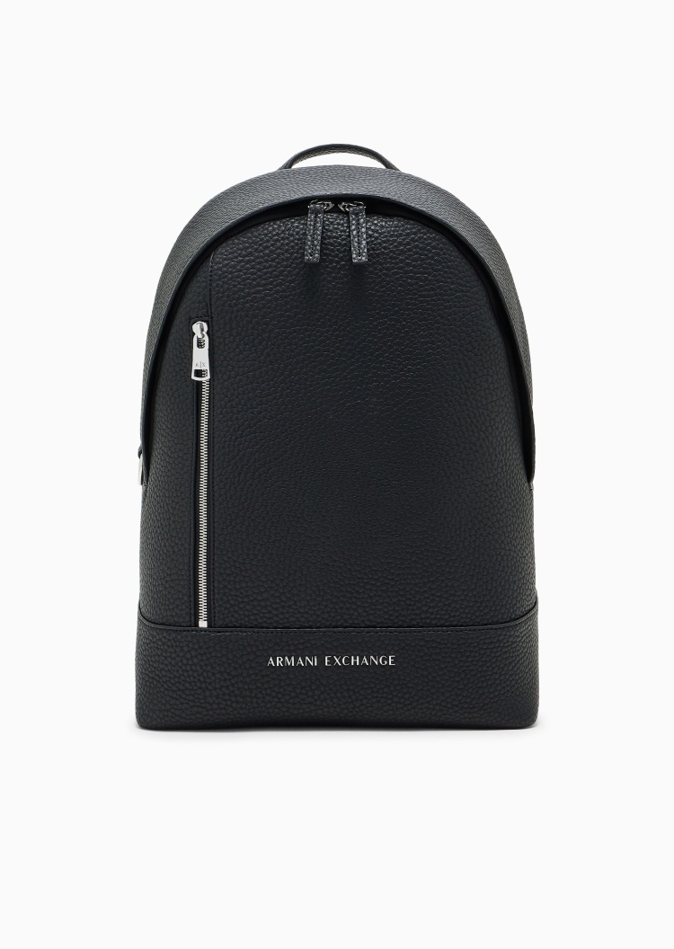 ARMANI EXCHANGE 男士拉链可调节肩带大容量手提双肩包