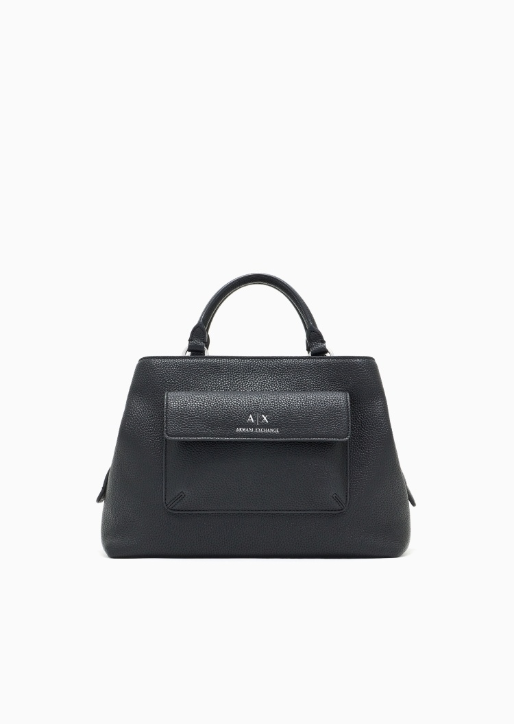 ARMANI EXCHANGE 女士拉链可拆肩带通勤风单肩斜挎手提包