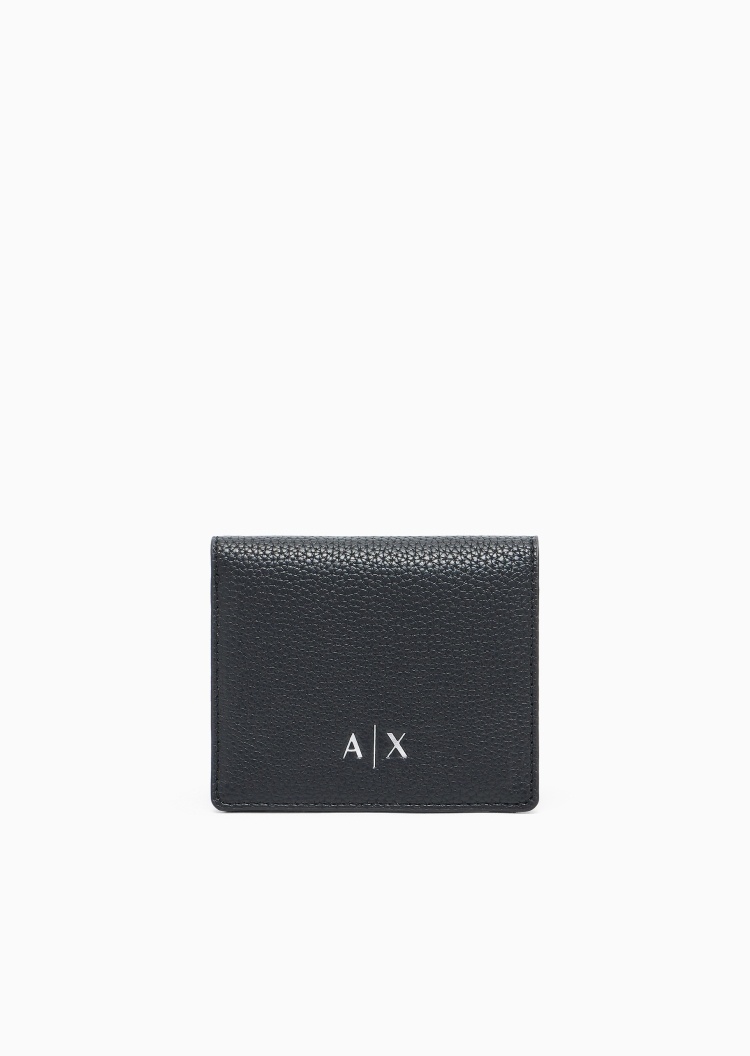 ARMANI EXCHANGE 女士按扣对折短款多卡位手拿钱包