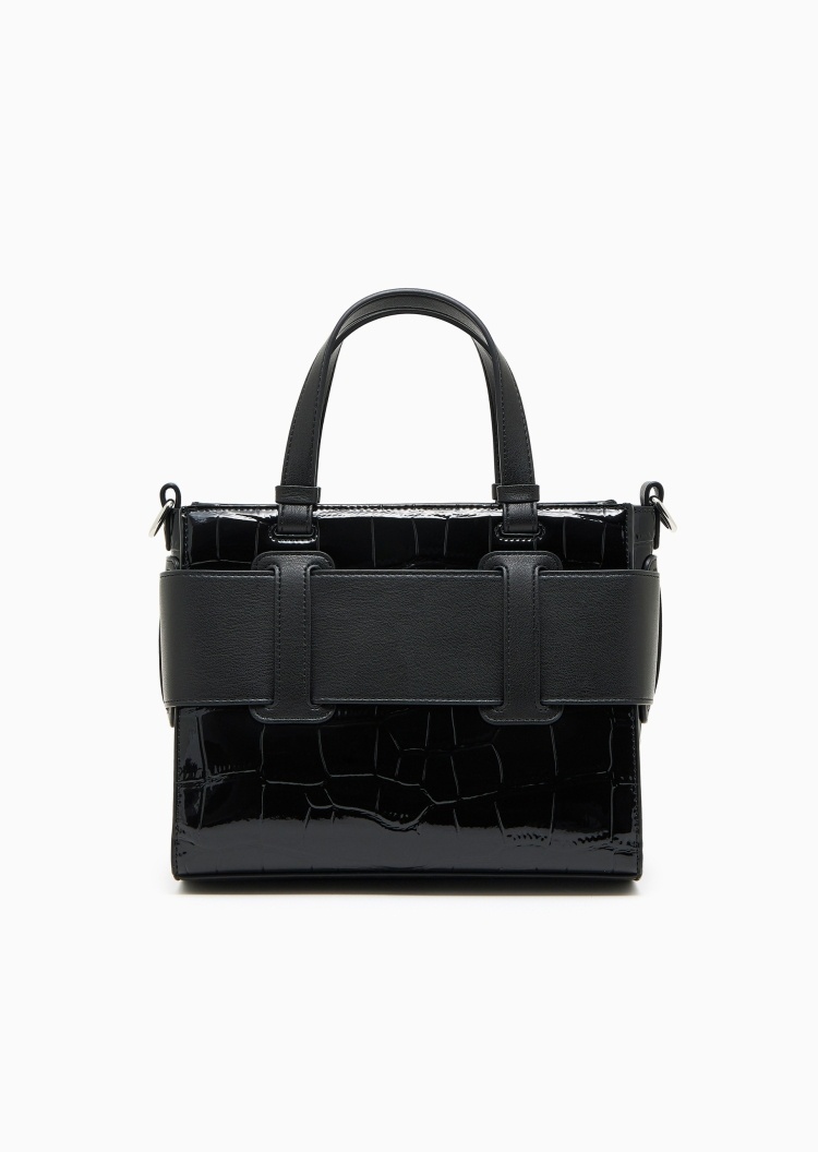 ARMANI EXCHANGE 女士拉链可拆肩带单肩斜挎手提包