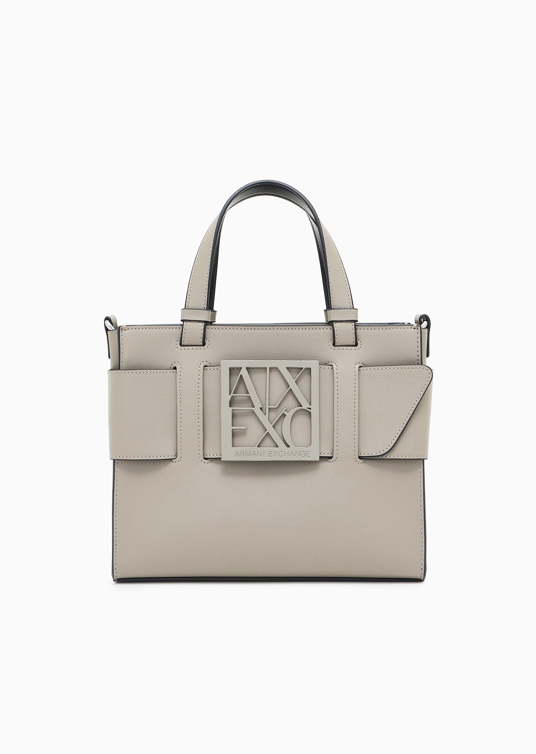 ARMANI EXCHANGE 女士商务通勤小号单肩手提斜挎托特包