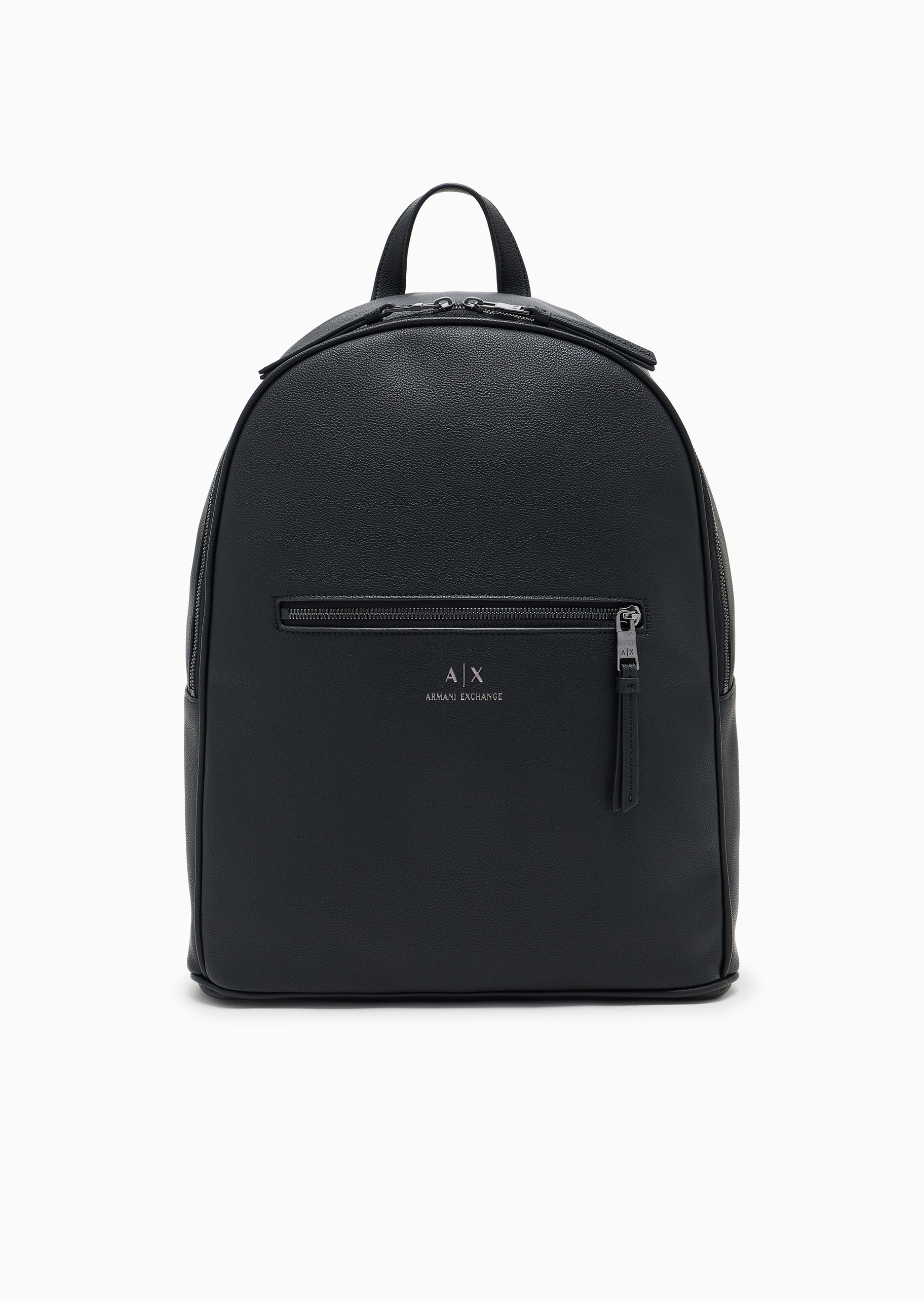ARMANI EXCHANGE 男士拉链圆形大容量休闲通勤手提双肩包