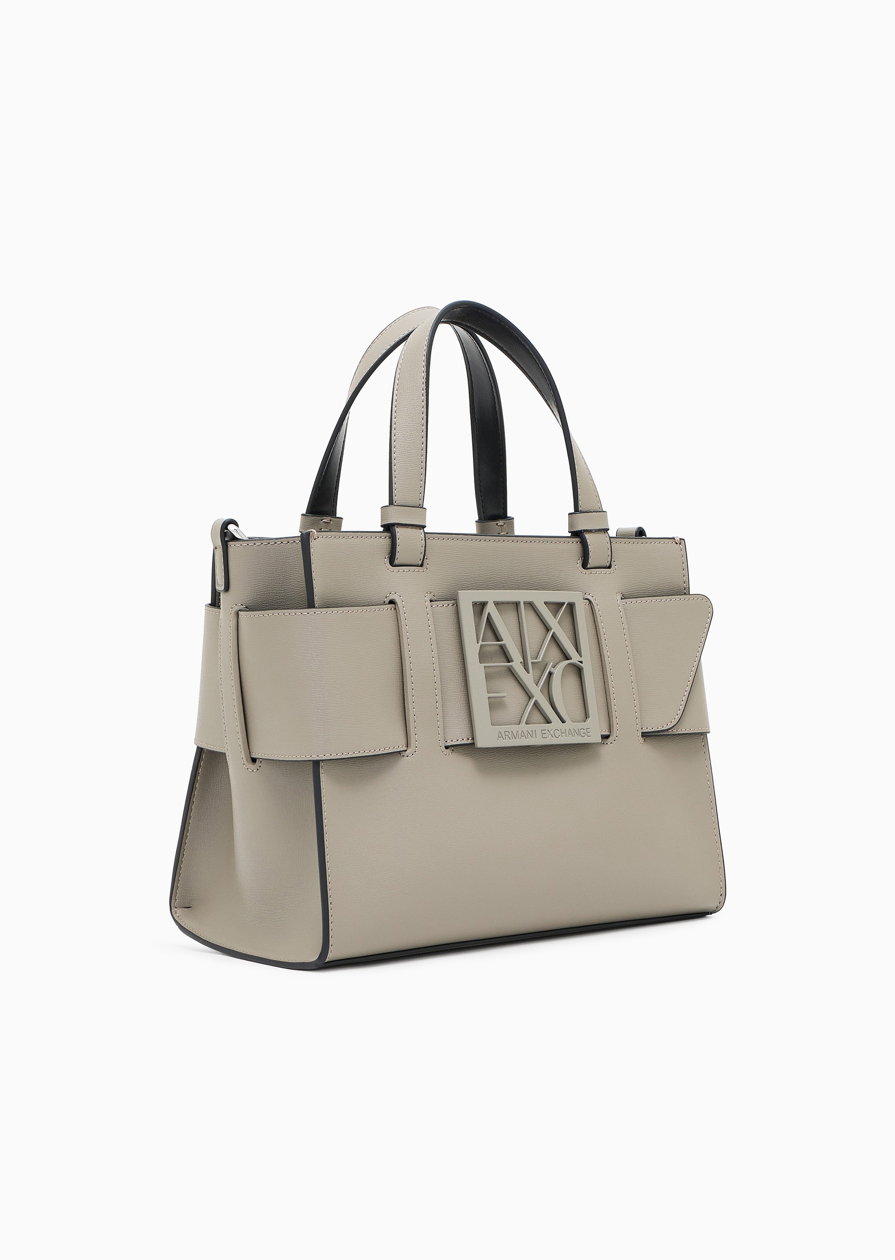 ARMANI EXCHANGE 女士商务通勤小号单肩手提斜挎托特包