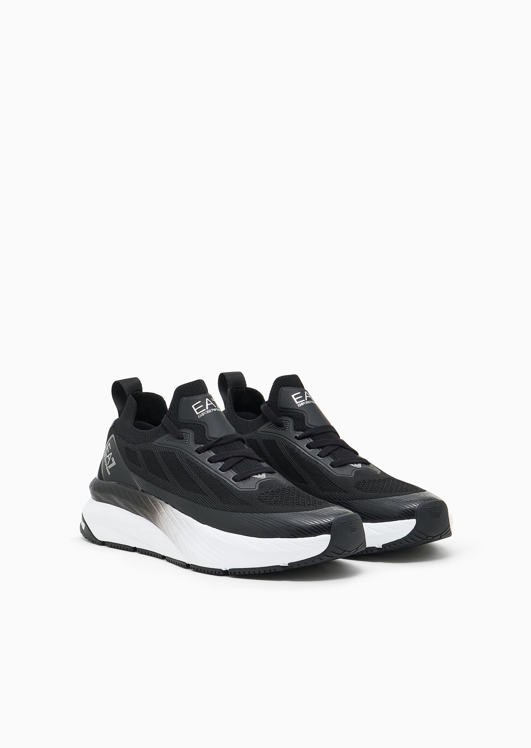 EA7 男女情侣户外跑步健身休闲运动鞋