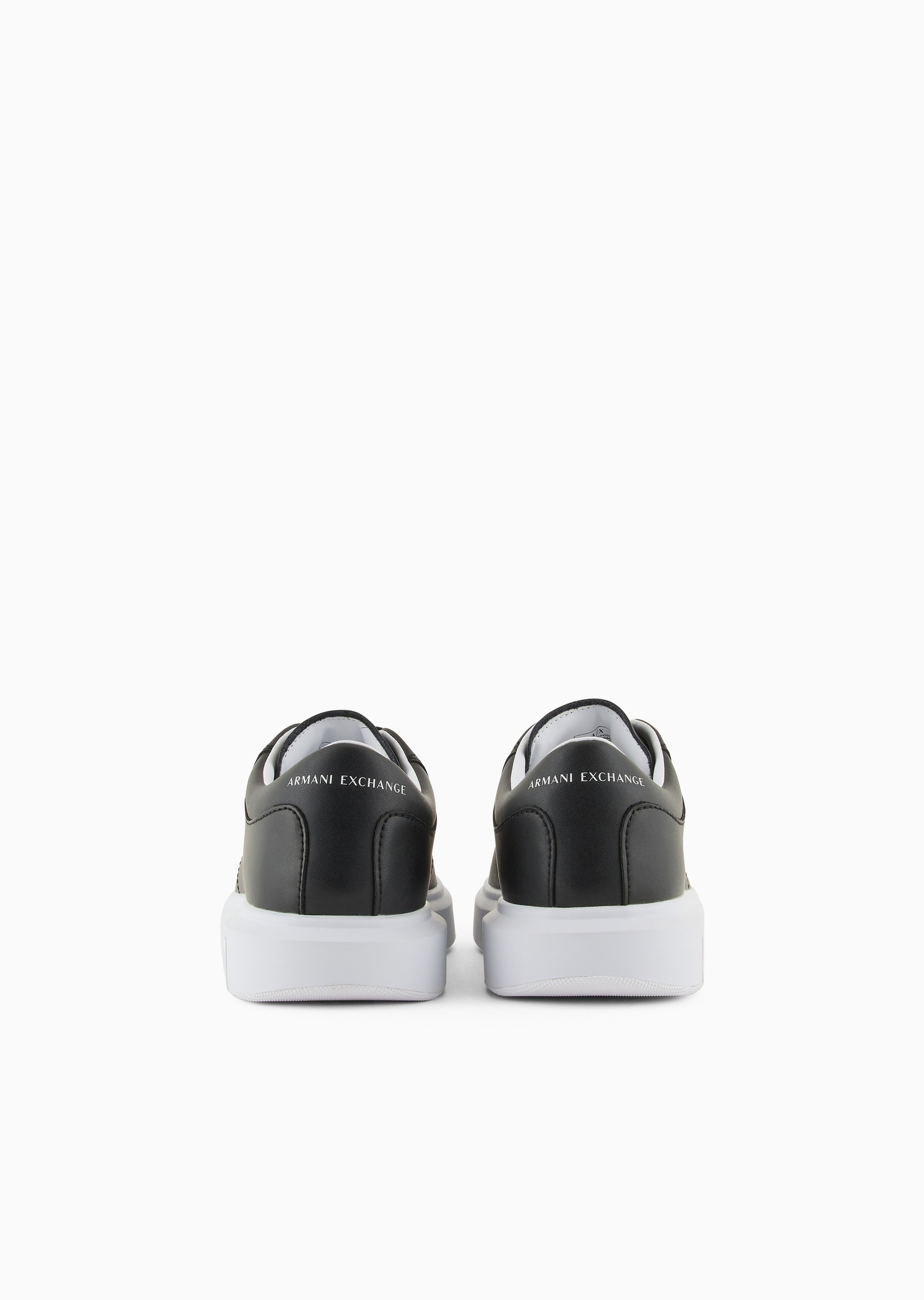 ARMANI EXCHANGE 男士系带低帮圆头休闲简约运动鞋