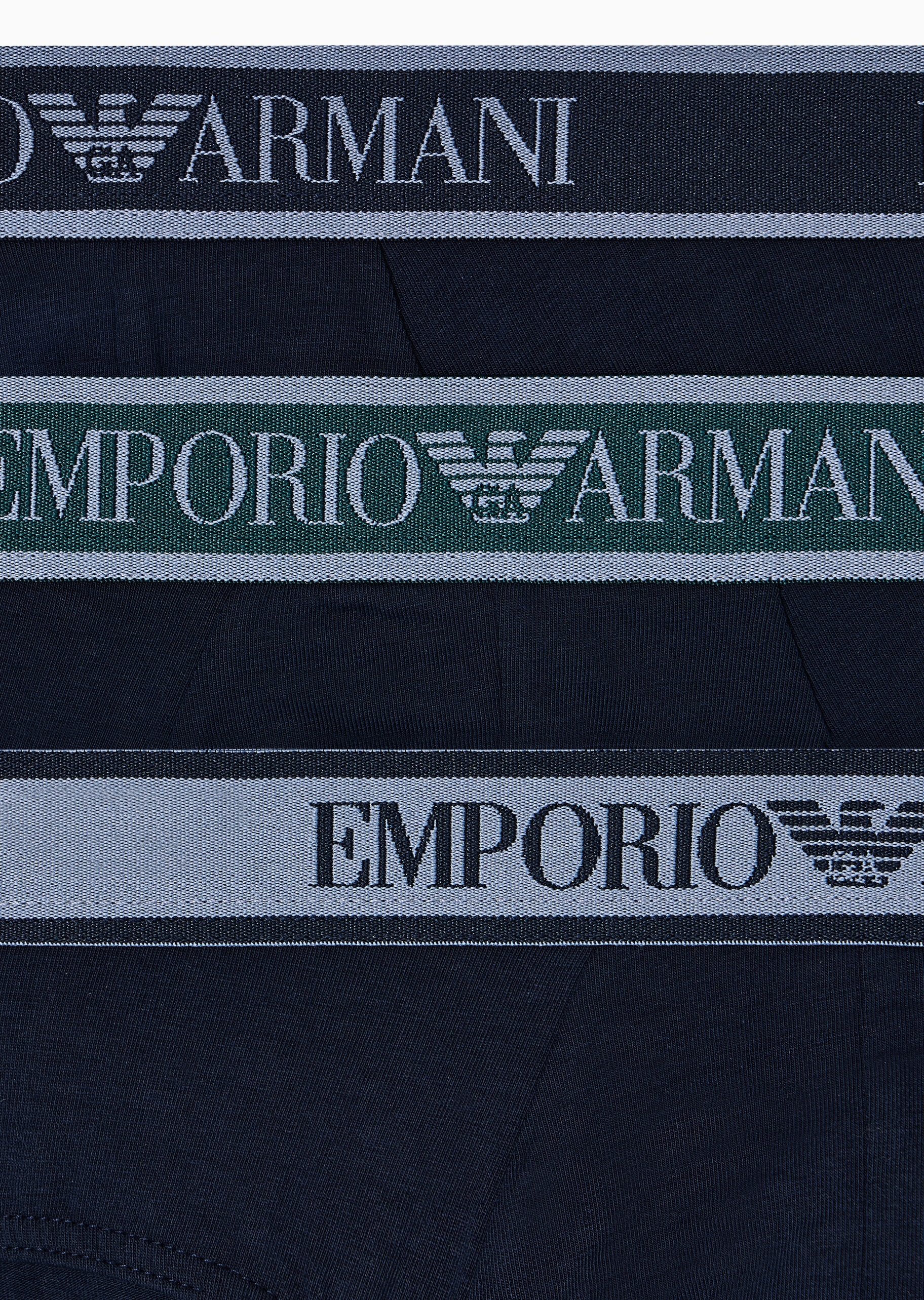 Emporio Armani 男士三条装纯棉性感三角内裤轻奢礼物