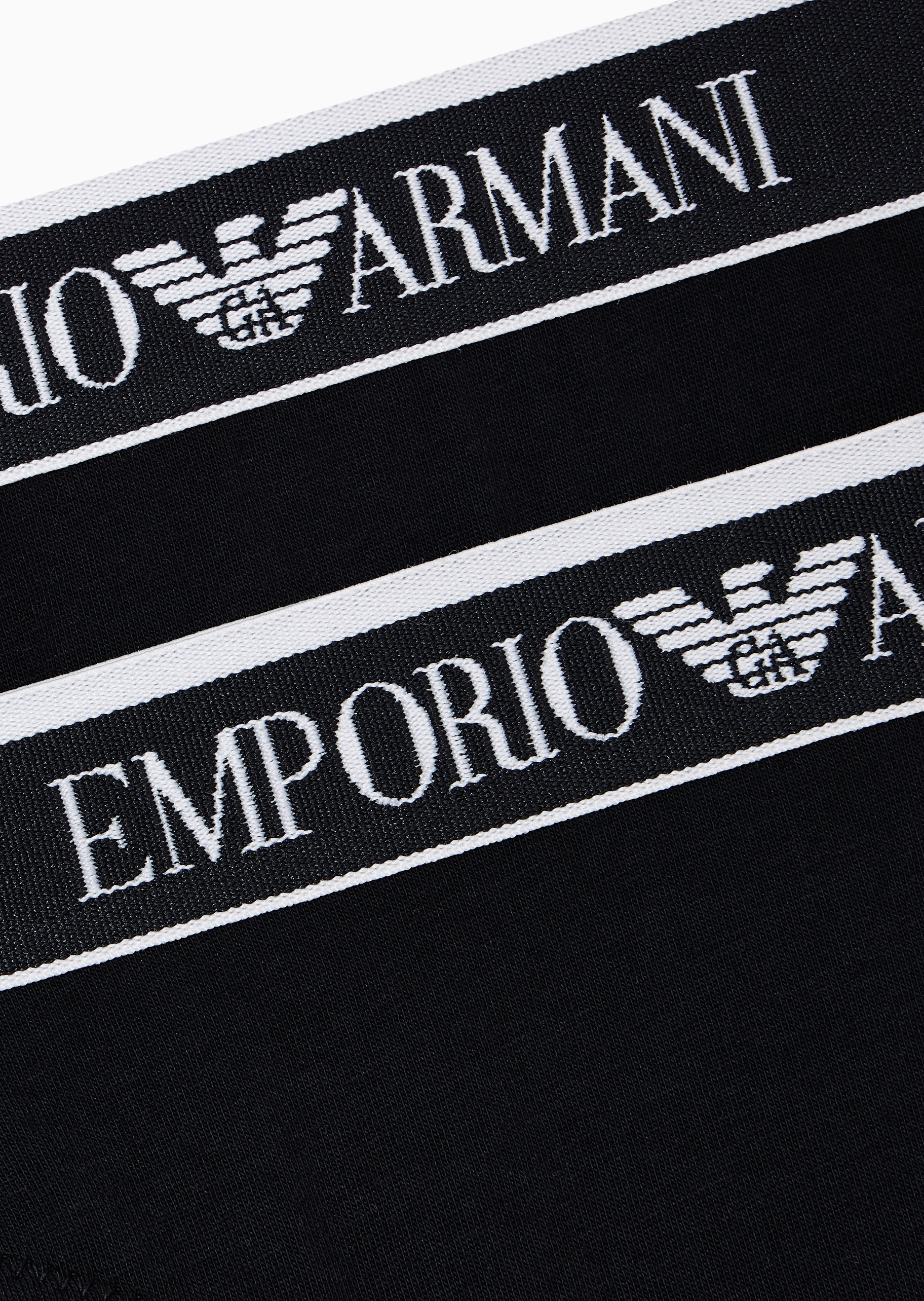 Emporio Armani 女士纯棉弹力T型三角两条装内裤套装