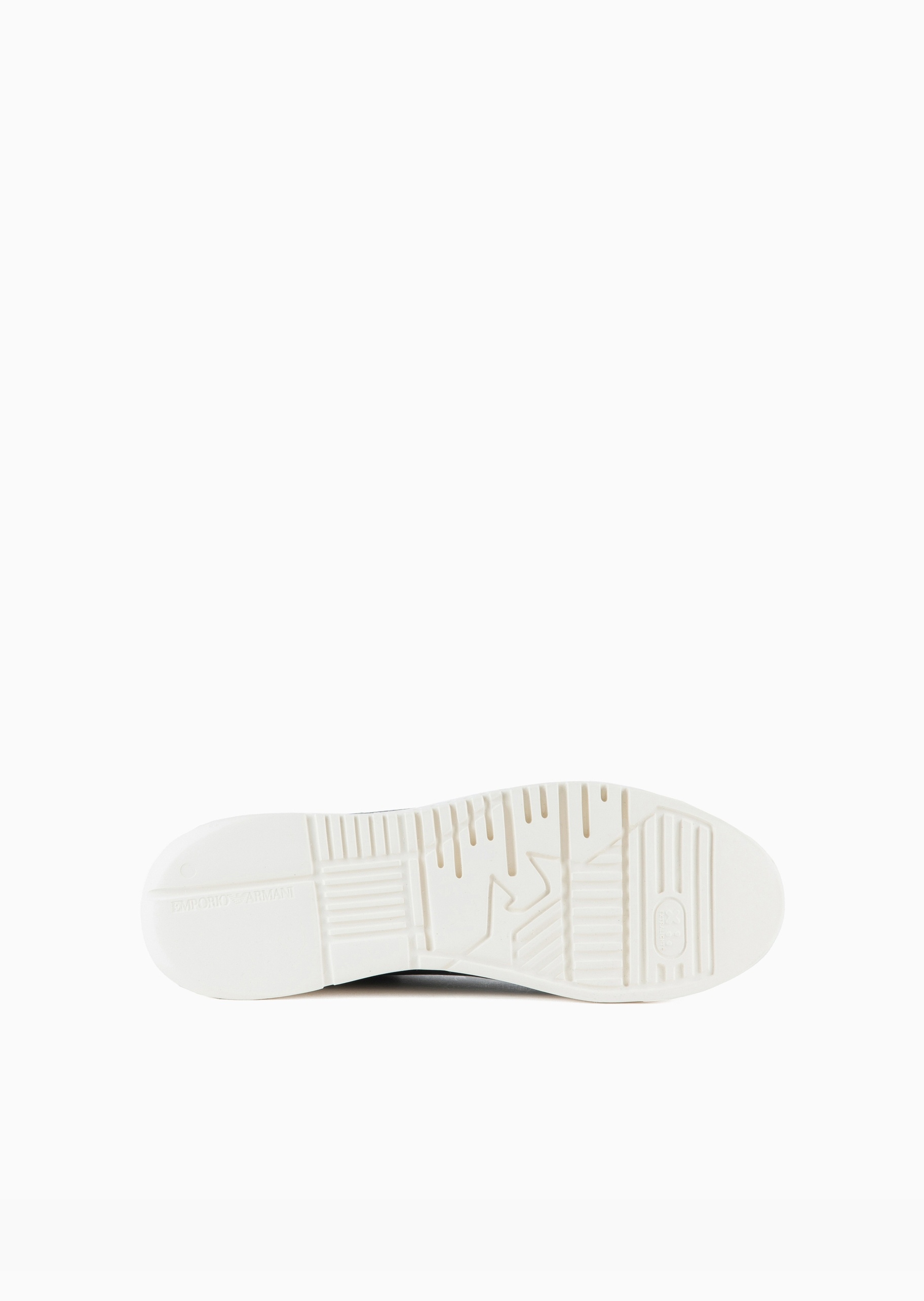 Emporio Armani 男士粒面牛皮绑带轻户外休闲运动鞋