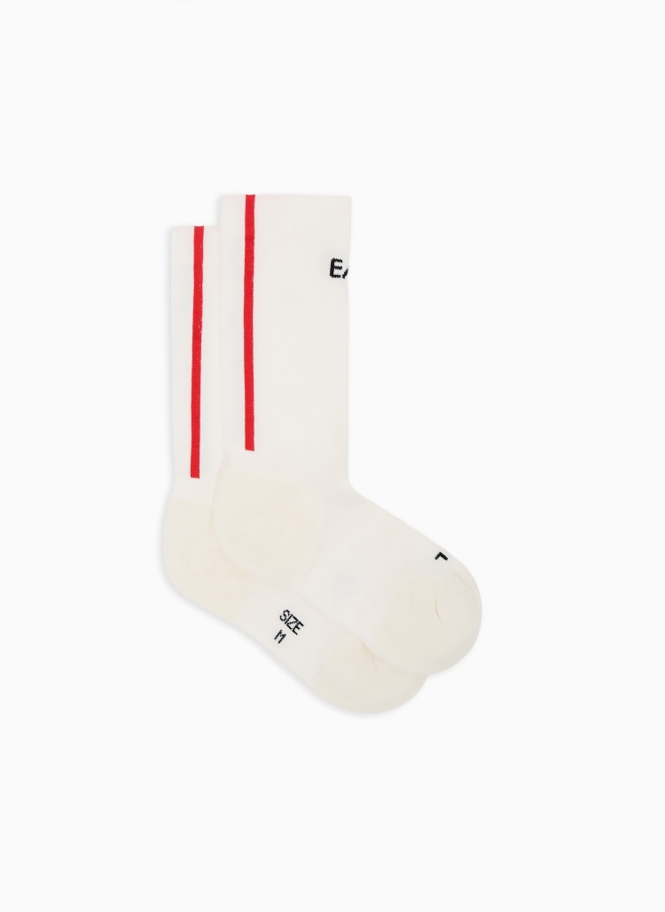 EA7 男女同款微弹中筒耐穿运动户外袜子