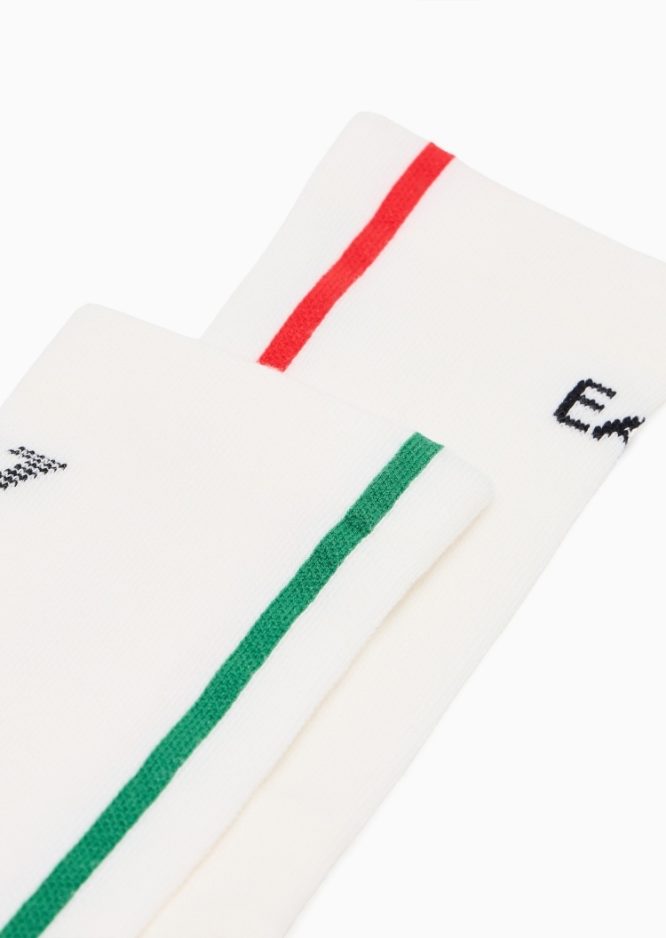 EA7 男女同款微弹中筒耐穿运动户外袜子