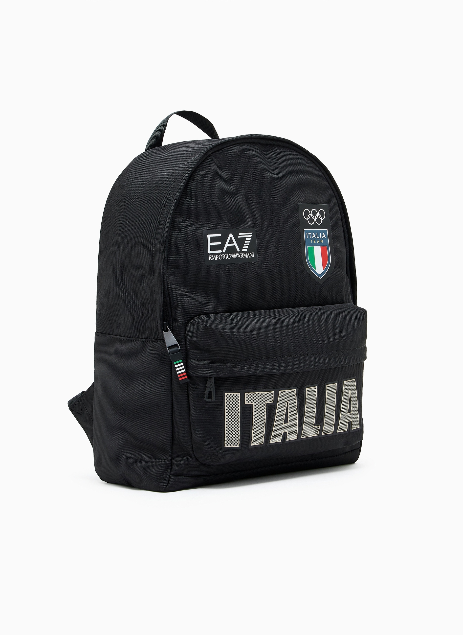 EA7 男女同款大容量拉链运动户外手提双肩包