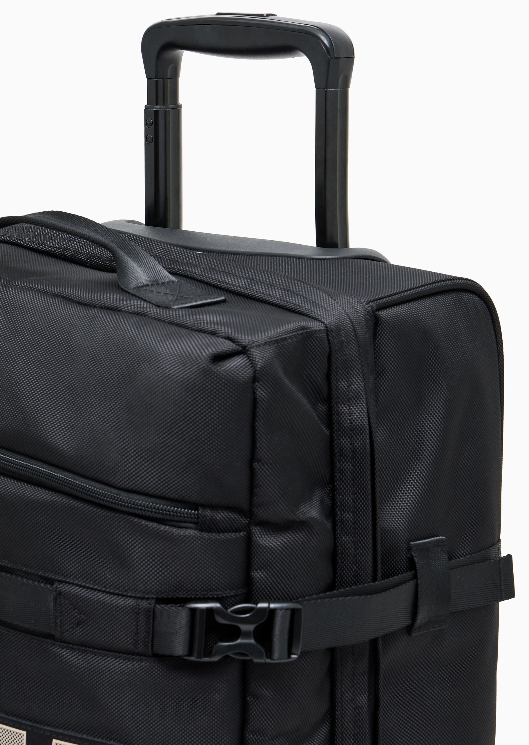 EA7 男女同款环绕拉链方形四滚轮户外运动旅行箱