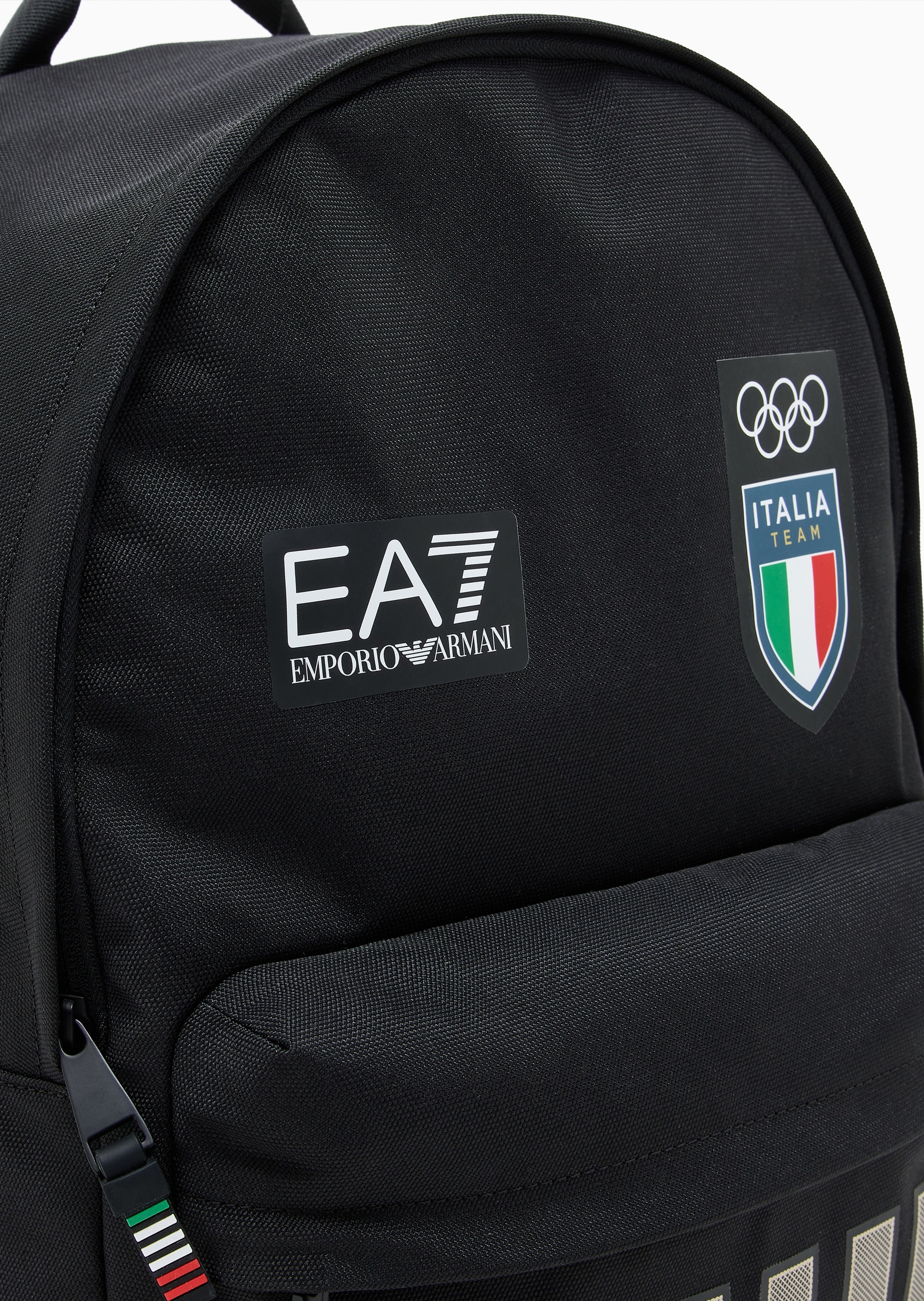 EA7 男女同款大容量拉链运动户外手提双肩包