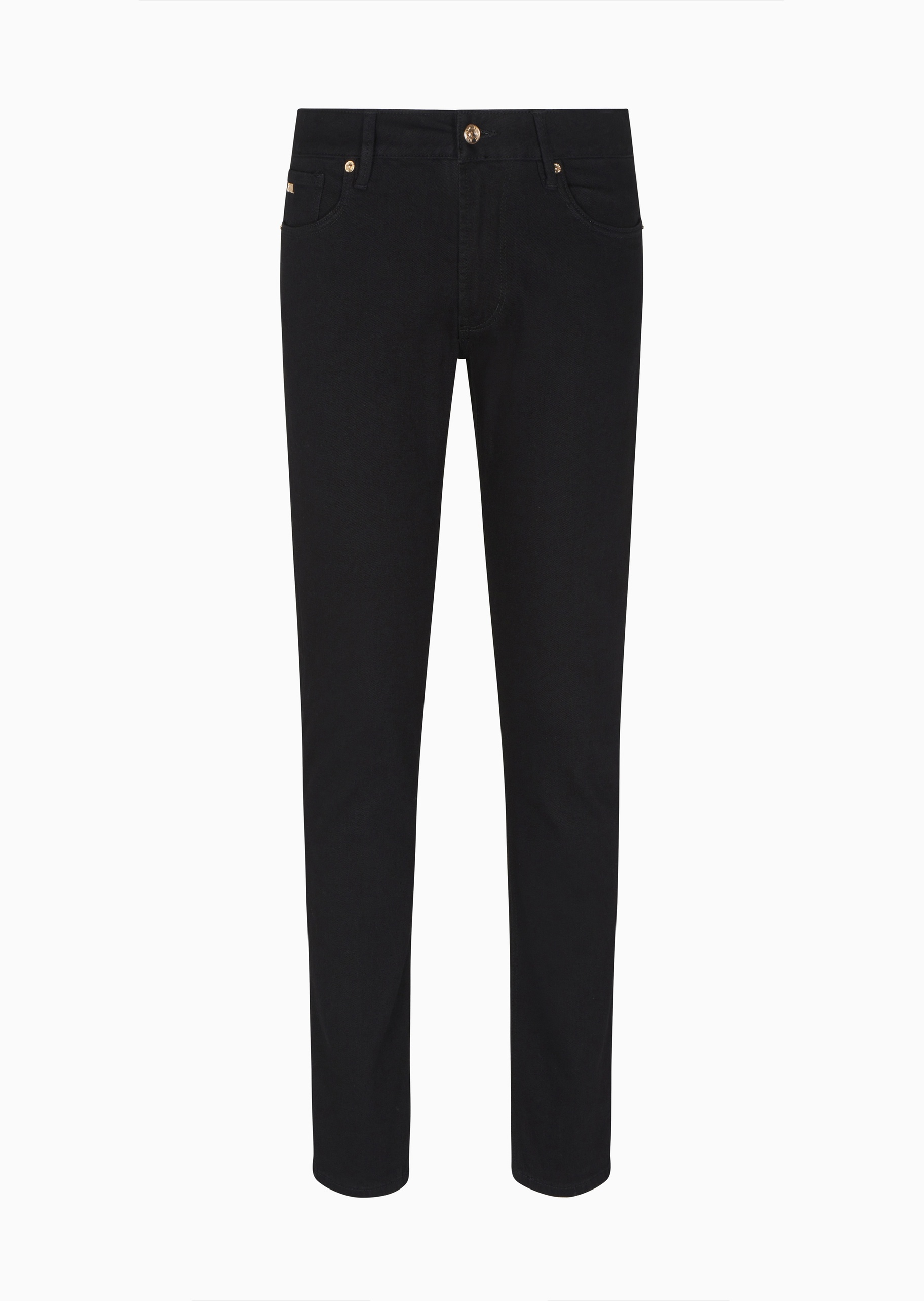 Emporio Armani 七夕限定男士低腰修身微弹直筒牛仔裤