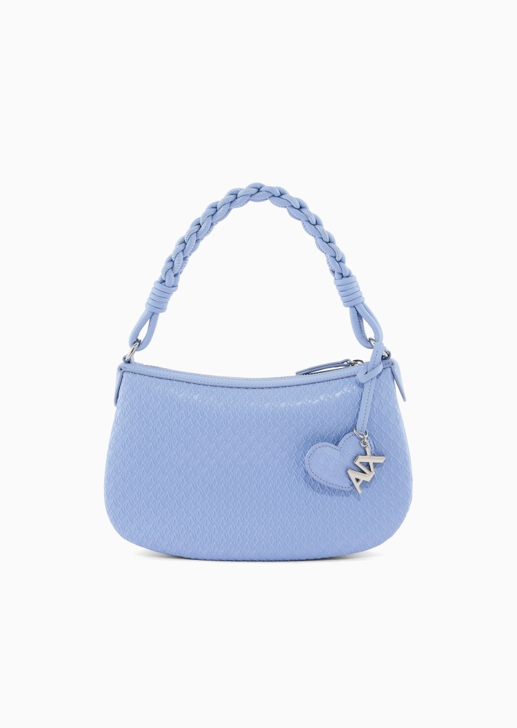 ARMANI EXCHANGE 女士拉链Hobo可拆肩带手提斜挎单肩包