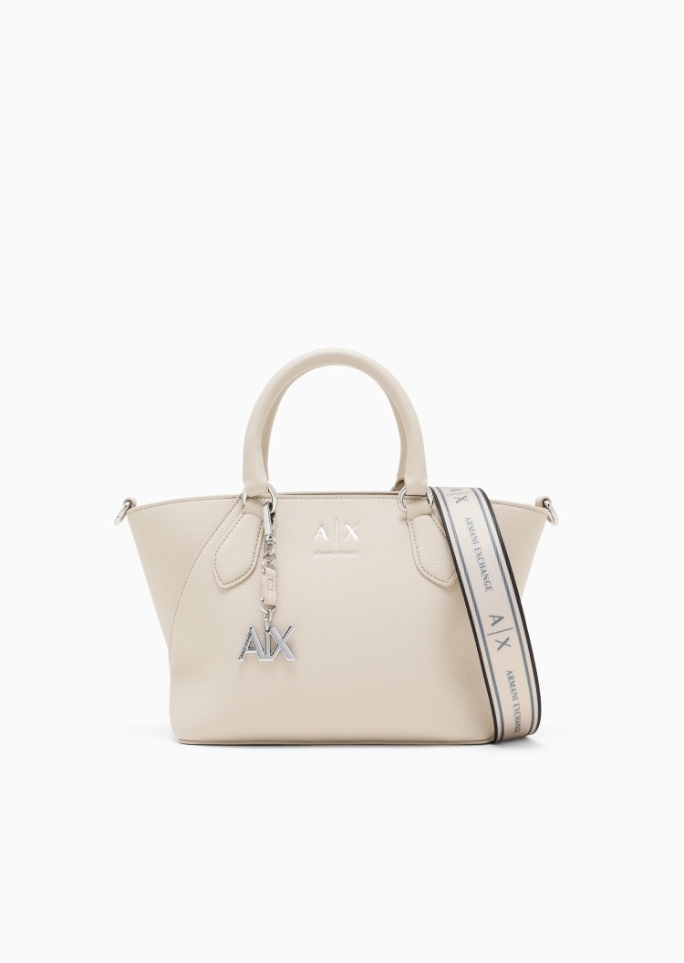 ARMANI EXCHANGE 女士拉链可拆肩带手提单肩斜挎托特包