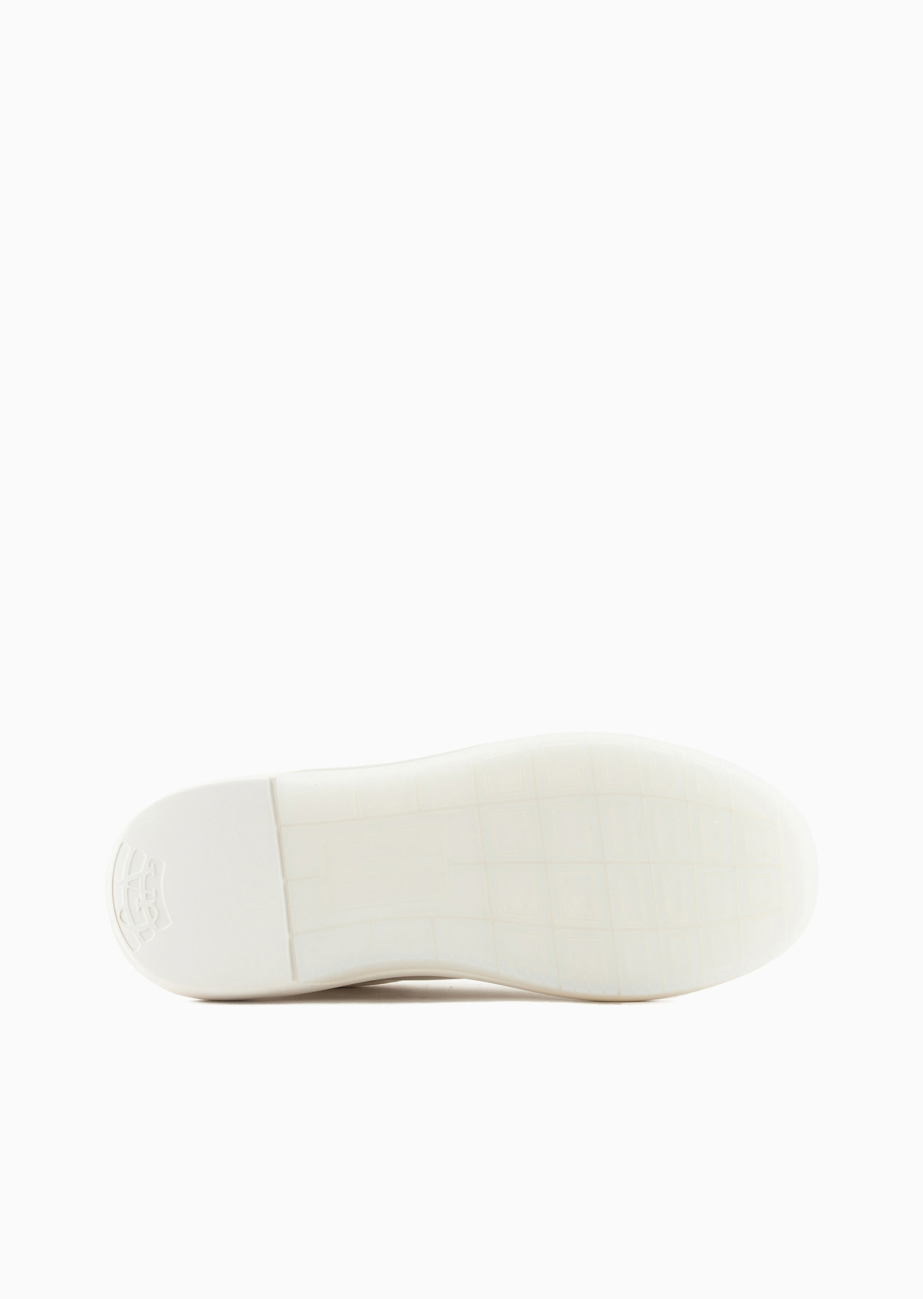 Emporio Armani 男士大鹰标皮革休闲运动鞋