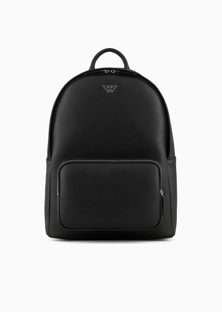 Emporio Armani 男士商务休闲通勤大容量手提双肩公文包