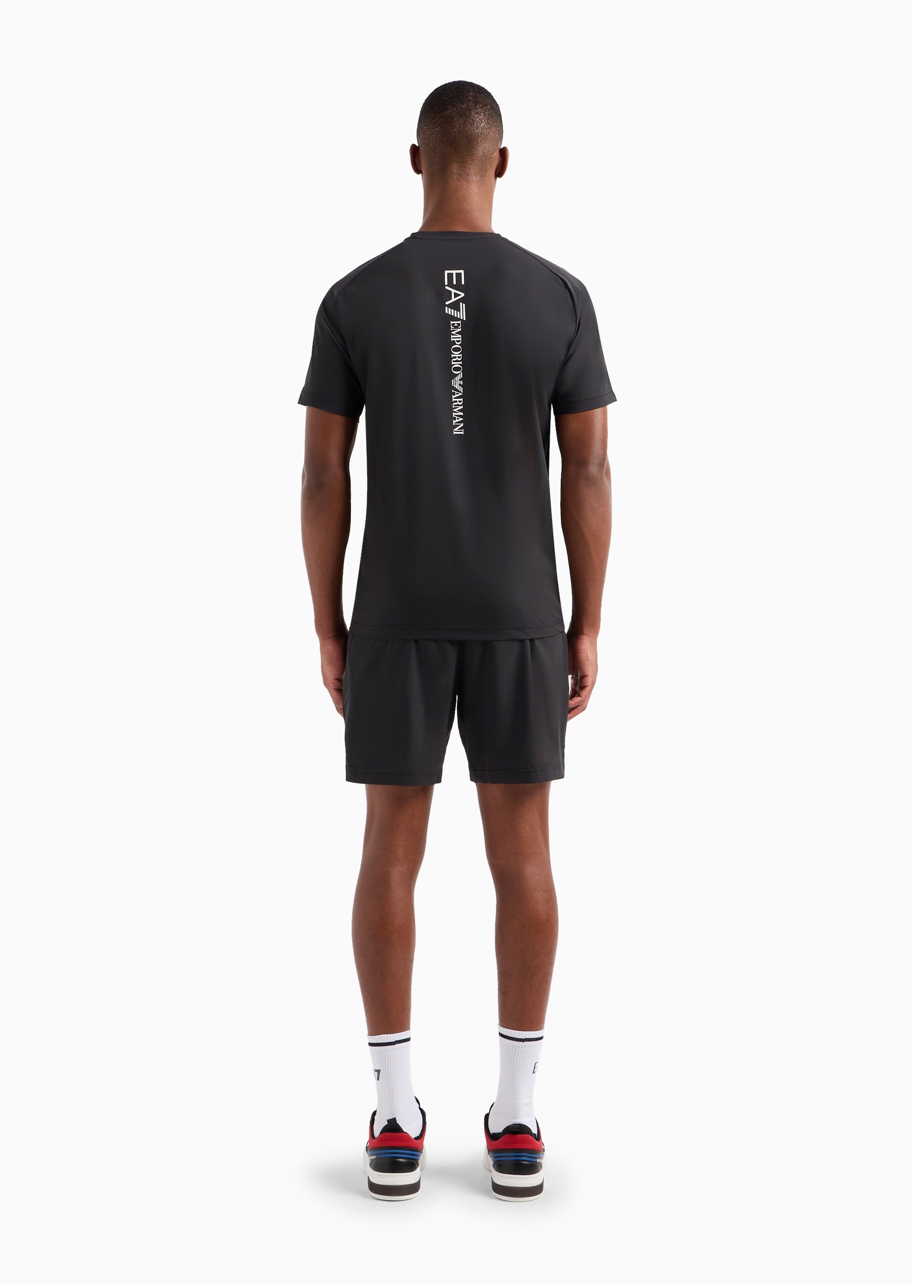 EA7 男士VENTUS7合身T恤跑步运动套装