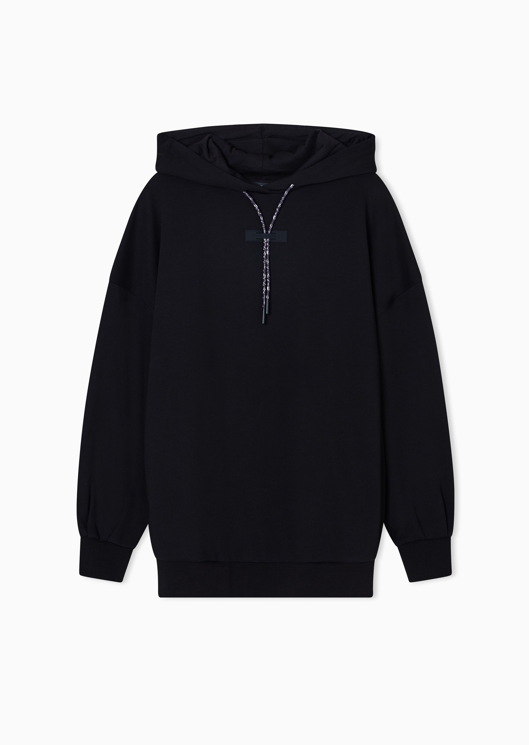 ARMANI EXCHANGE 女士全棉宽松长袖连帽落肩重磅套头卫衣